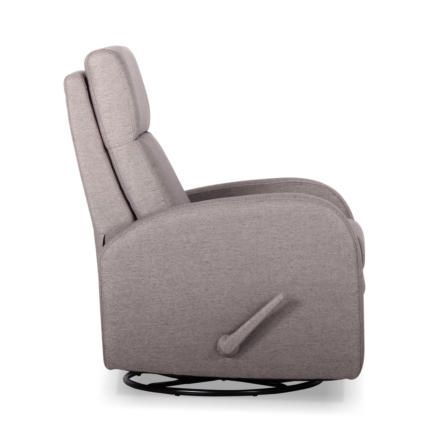 Lahti Manual Glider Swivel Recliner with Handle