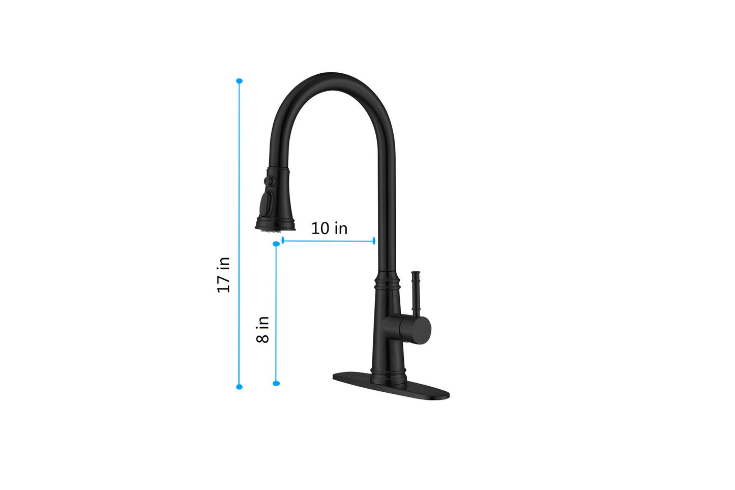 Touch Kitchen Faucet with Pull Down Sprayer