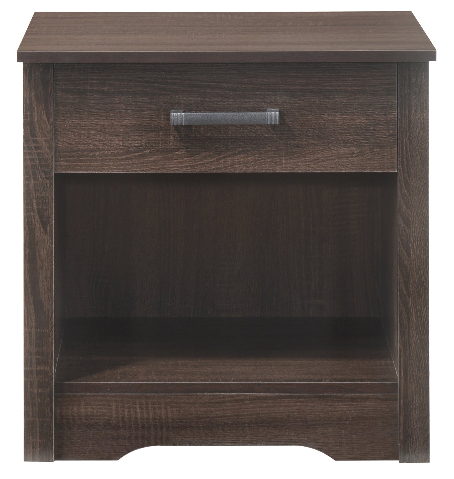 Hudson-1 G031-N  1 Drawer RTA Nightstand , Wenge