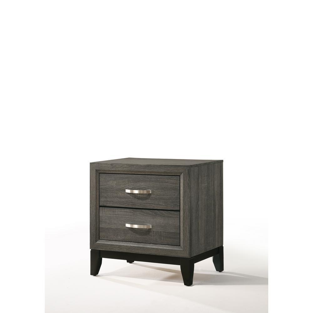 Valdemar Nightstand in Weathered Gray 27053