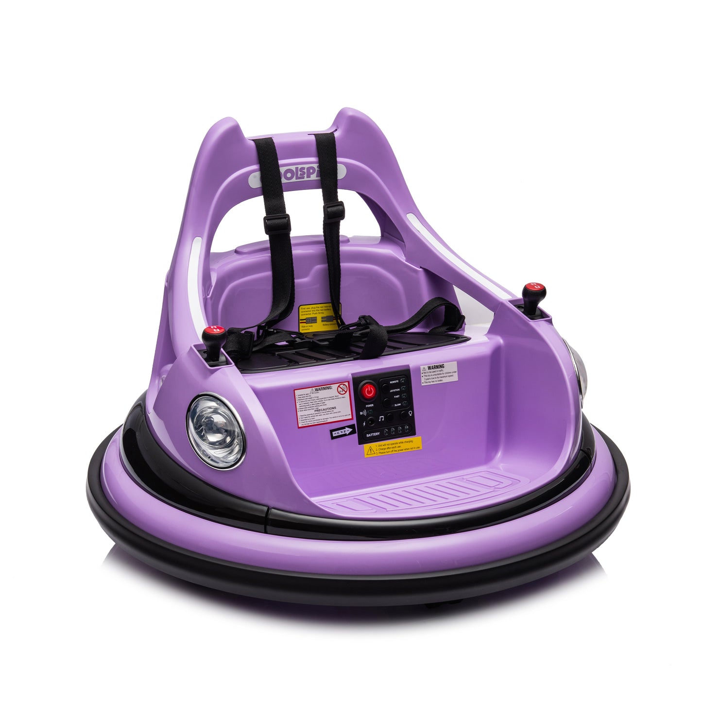 Electric Bumper Car for Kids Aged 1.5-5 Years Old with Remote Control and Safety Features