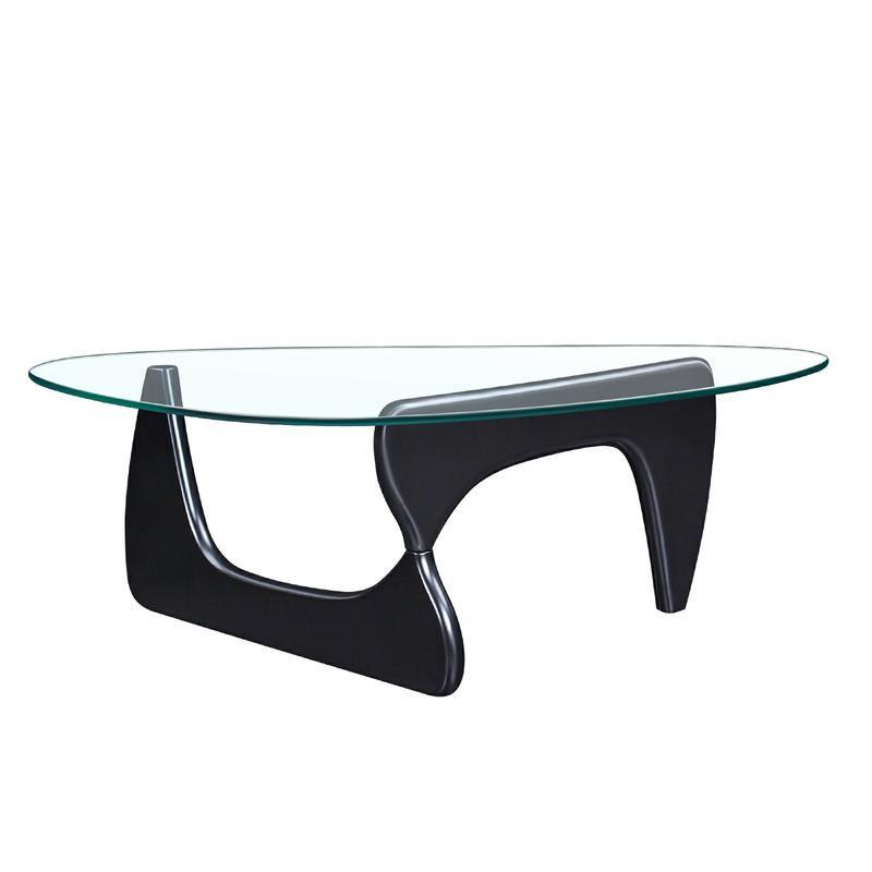 Modern Black Triangle Coffee Table for Contemporary Homes