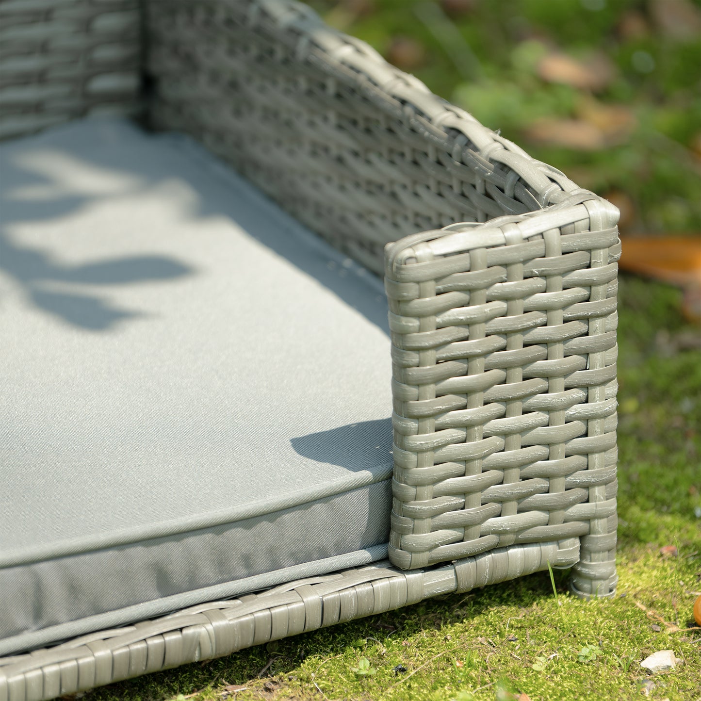 Dog Bed, Pet Bed, Pet Enclosures, Pet Outdoor Furniture, Pet Patio Furniture, Seasonal PE Wicker Pet Furniture, Dog Bed With Cushion