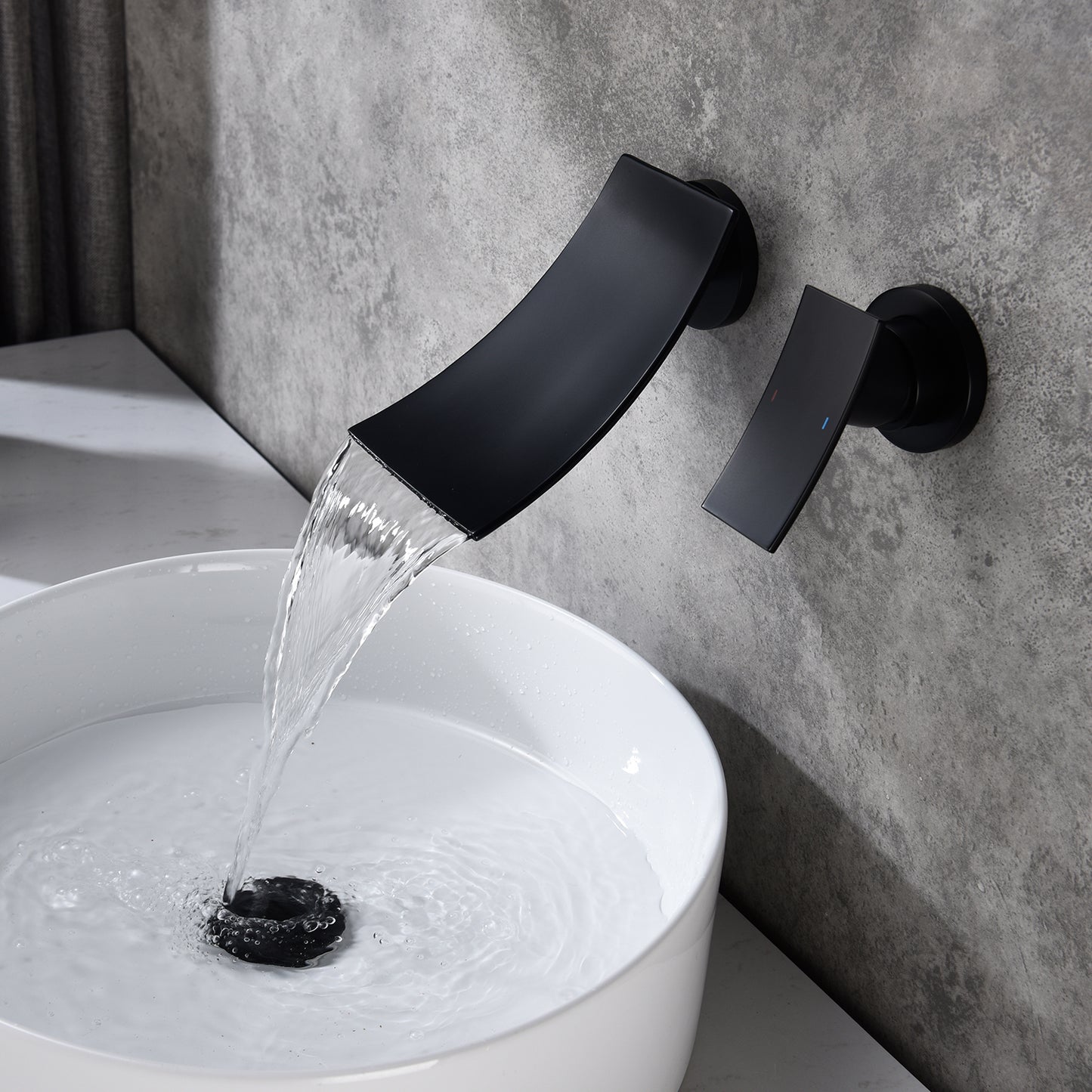 Bathroom Faucet with Wall Mount Design