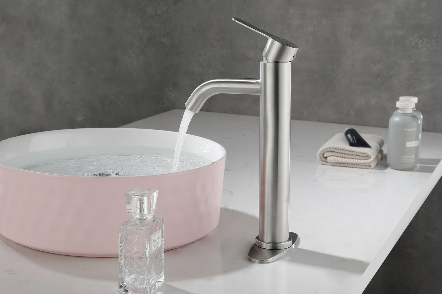 Versatile Stainless Steel Bathroom Sink Faucet for Modern RVs and Vanities