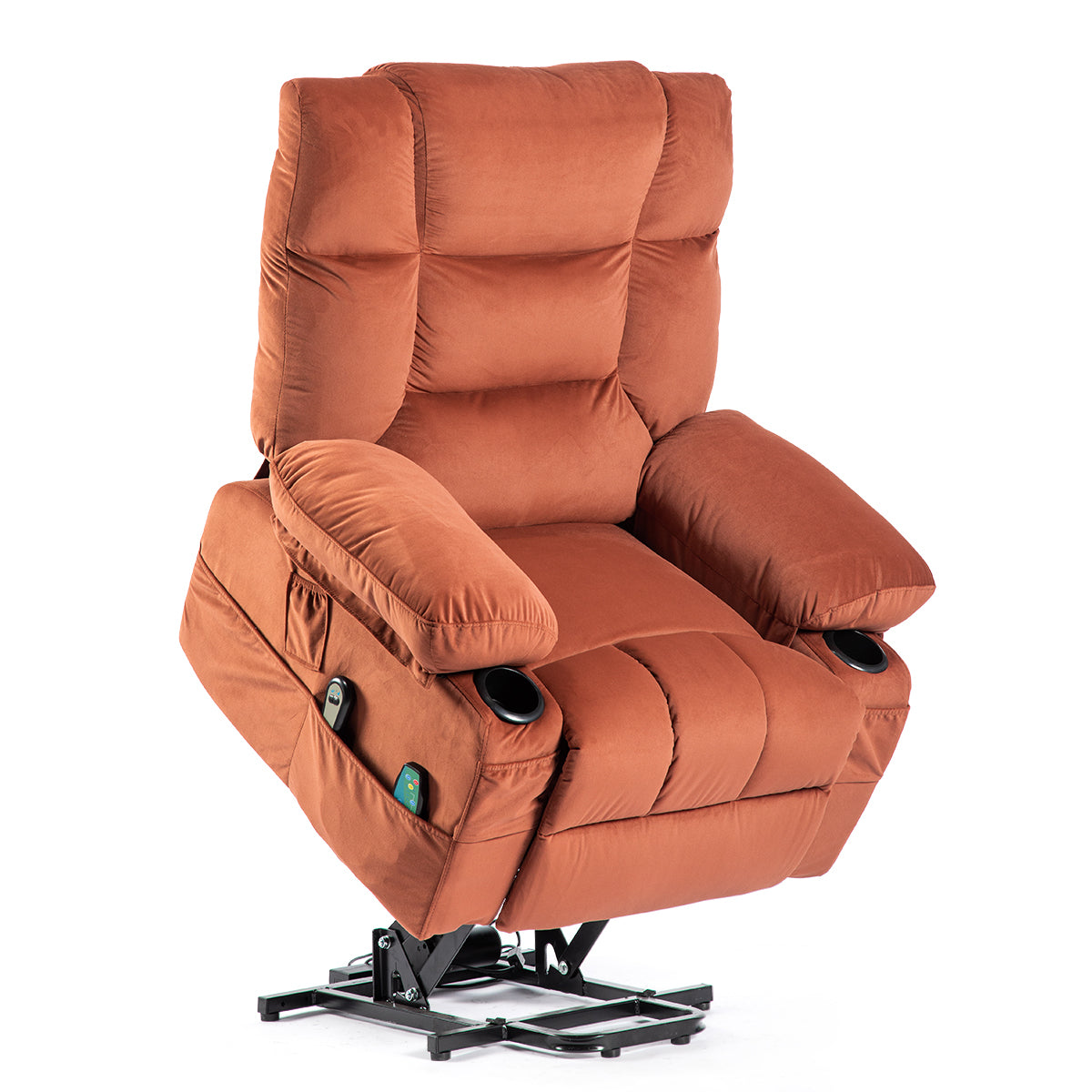 Comfort Plus Elderly Power Lift Recliner Chair with Heat and Massage