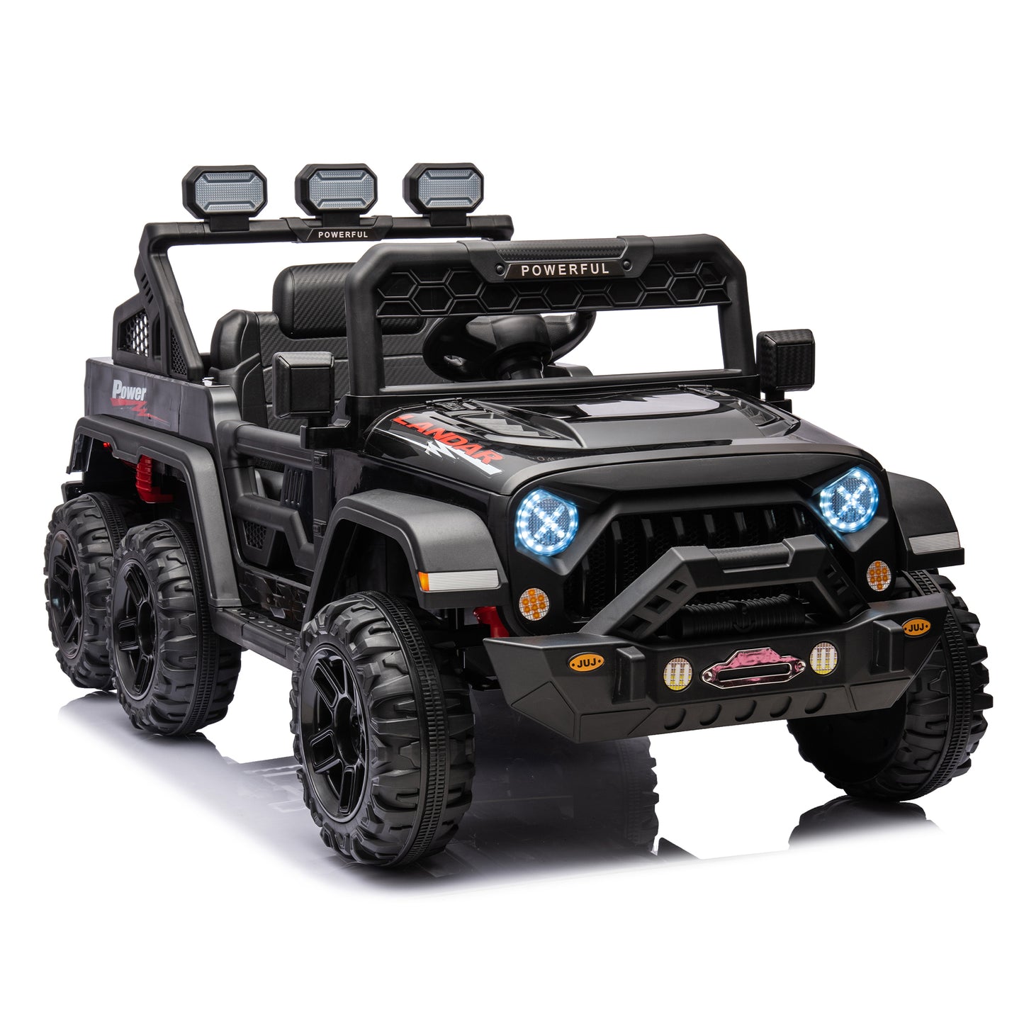 24V Ride On Large Pickup Truck Car for Kids with Remote Control and Bluetooth Music