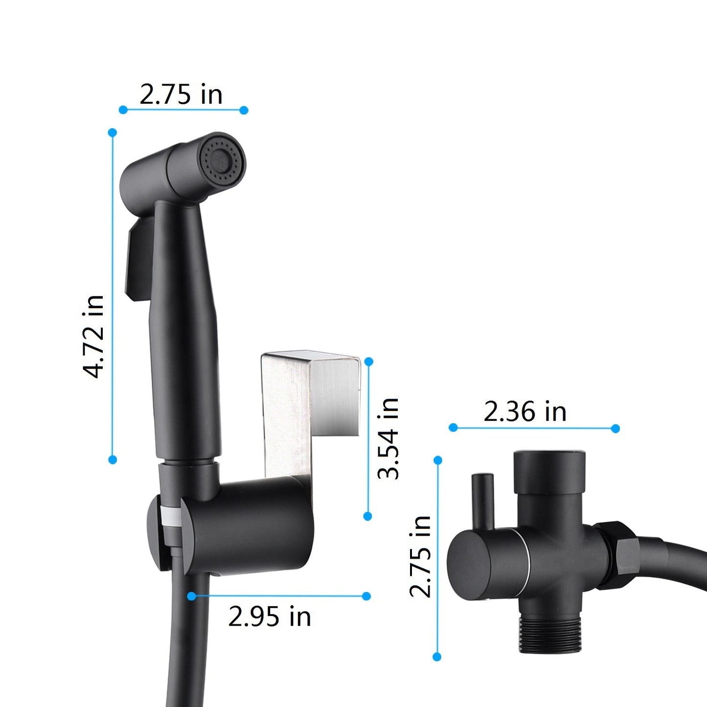 Bidet Sprayer for Toilet, Handheld Cloth Diaper Sprayer