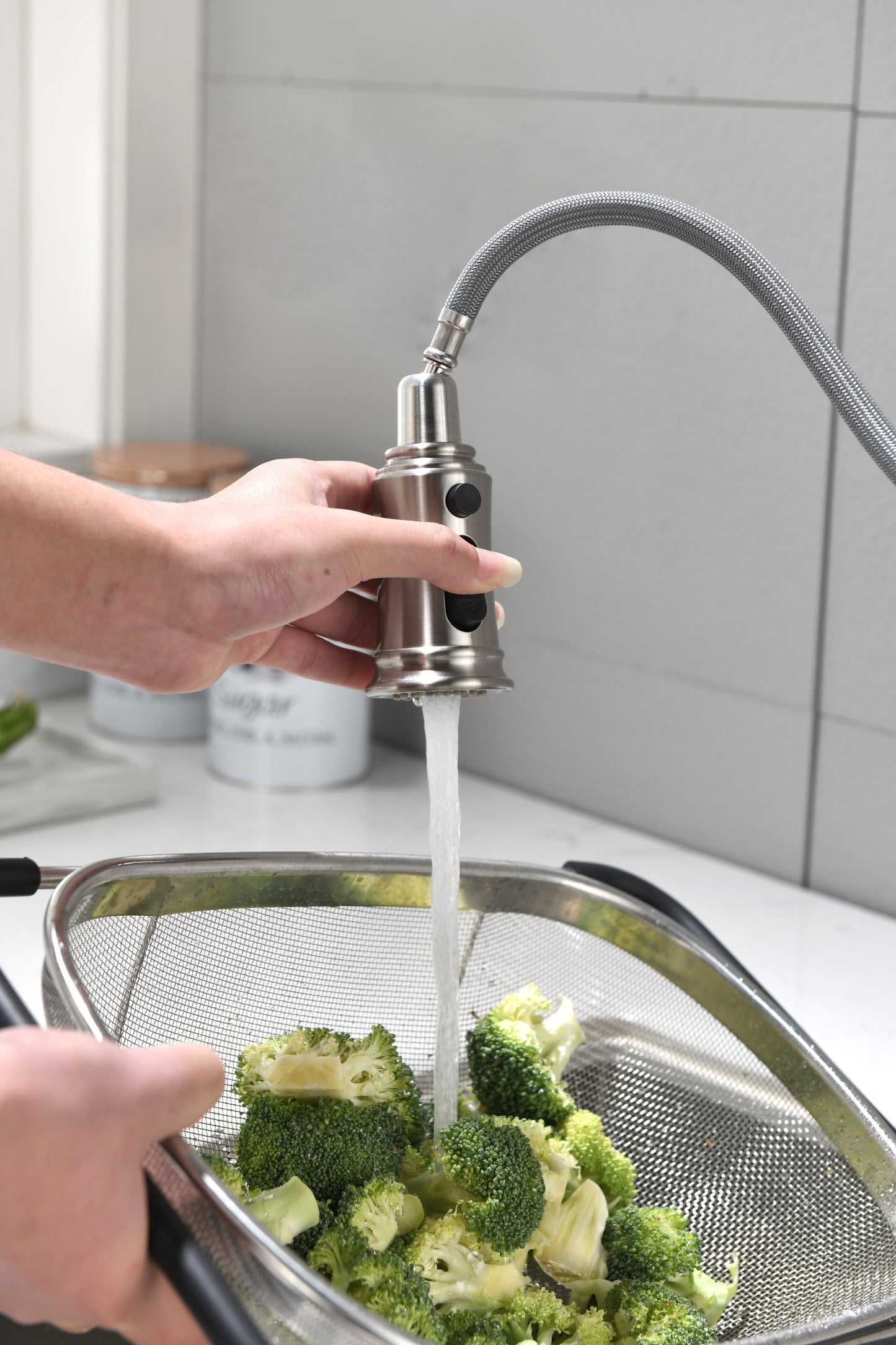 Touch Kitchen Faucet with Pull Down Sprayer