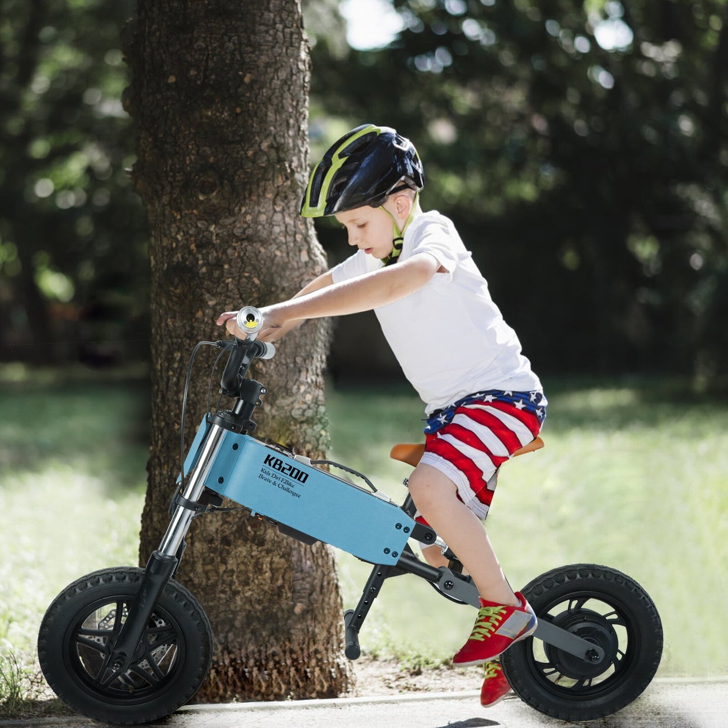 Children's Off-Road Electric Bike - Advanced Safety and Adventure Model