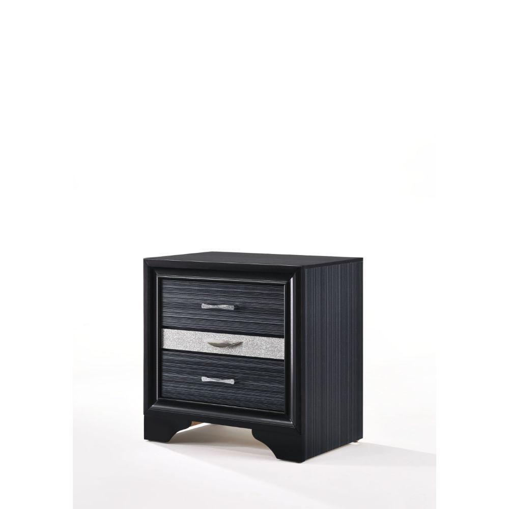 Naima Nightstand in Black 25903