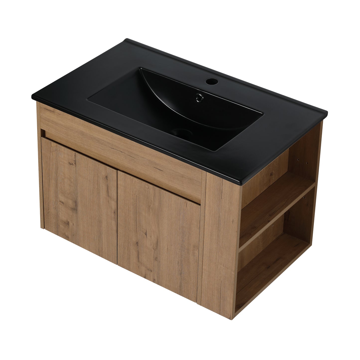 30 " Bathroom Vanity Ceramic Top-BL9075BK