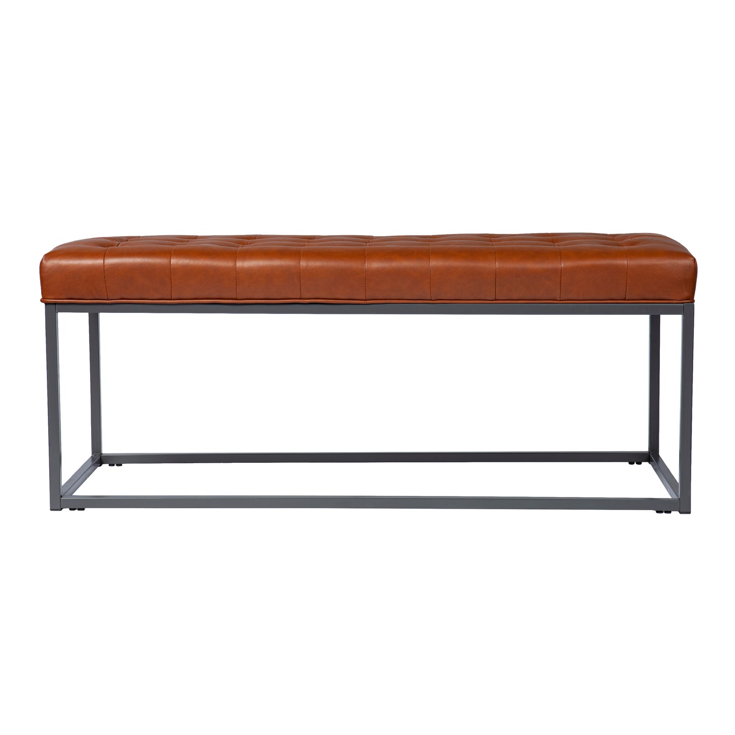 Ciarin Upholstered Hallway Bench - Brown