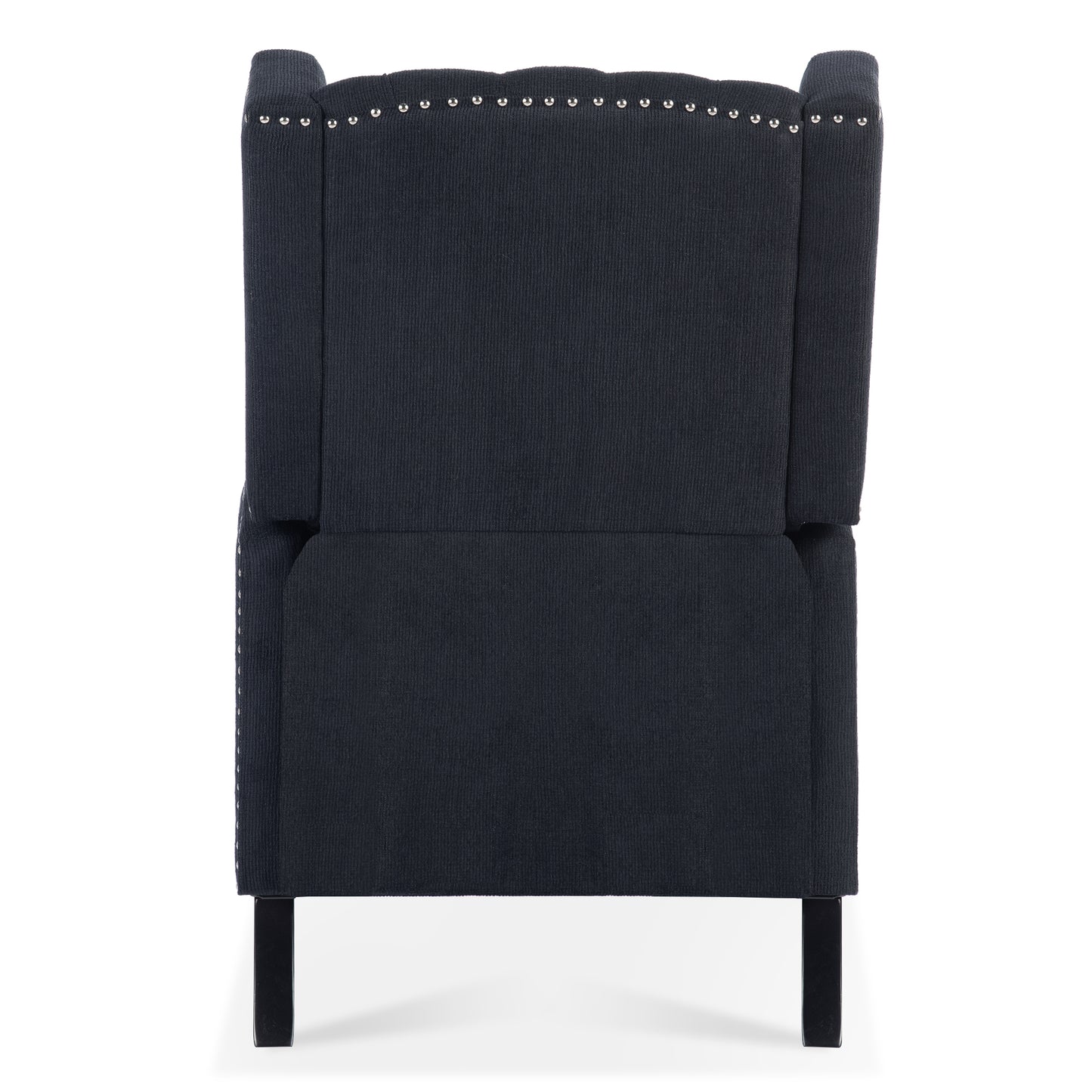 27.16 Wide Manual Wing Chair Recliner with Durable High Color Fastness Fabric