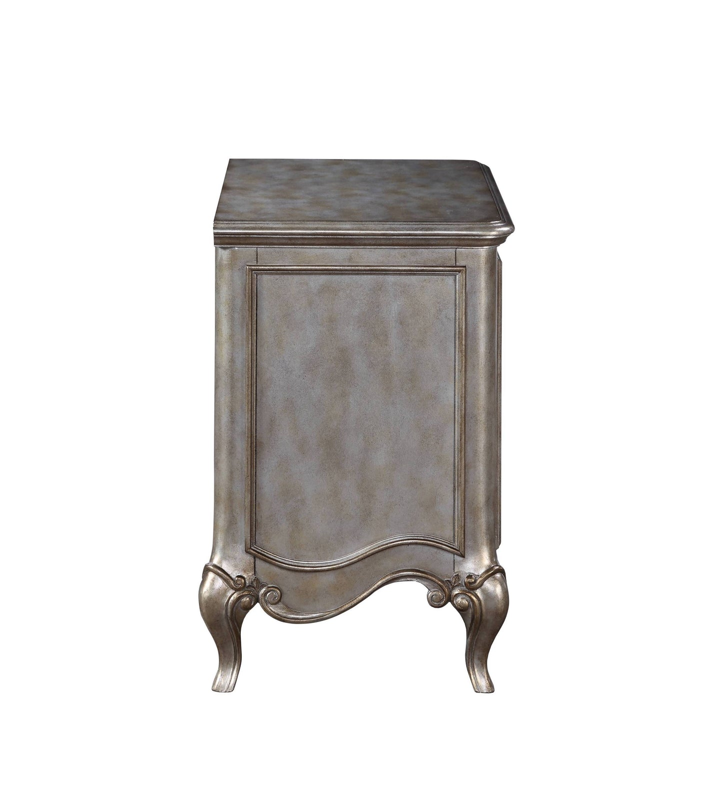 Esteban Nightstand (2 Drw) in Antique Champagne 22203