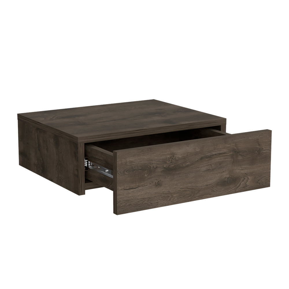 Nightstand Isola, Bedroom, Dark Brown