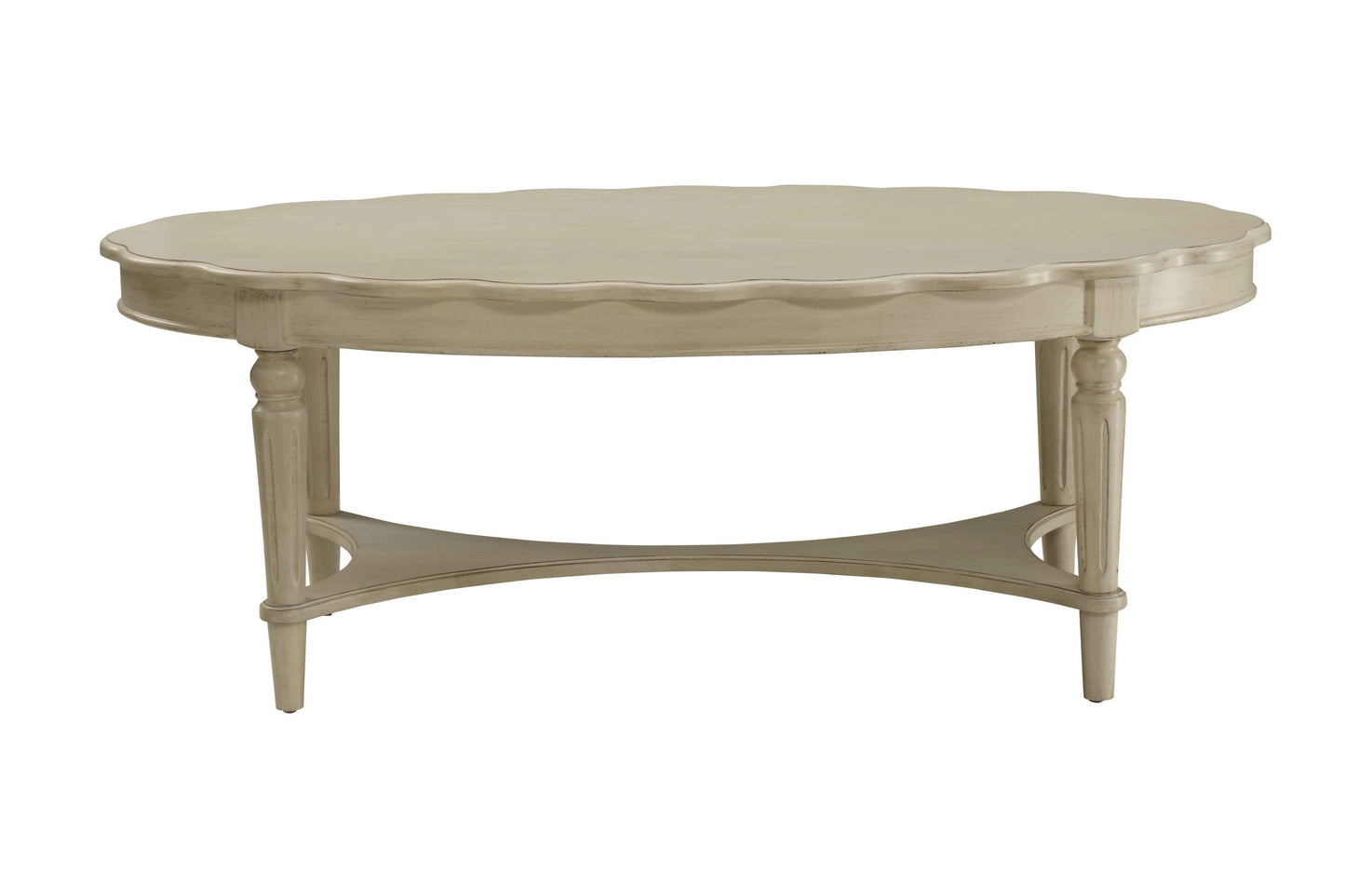 Romantic French Style Fordon Oval Leg Coffee Table