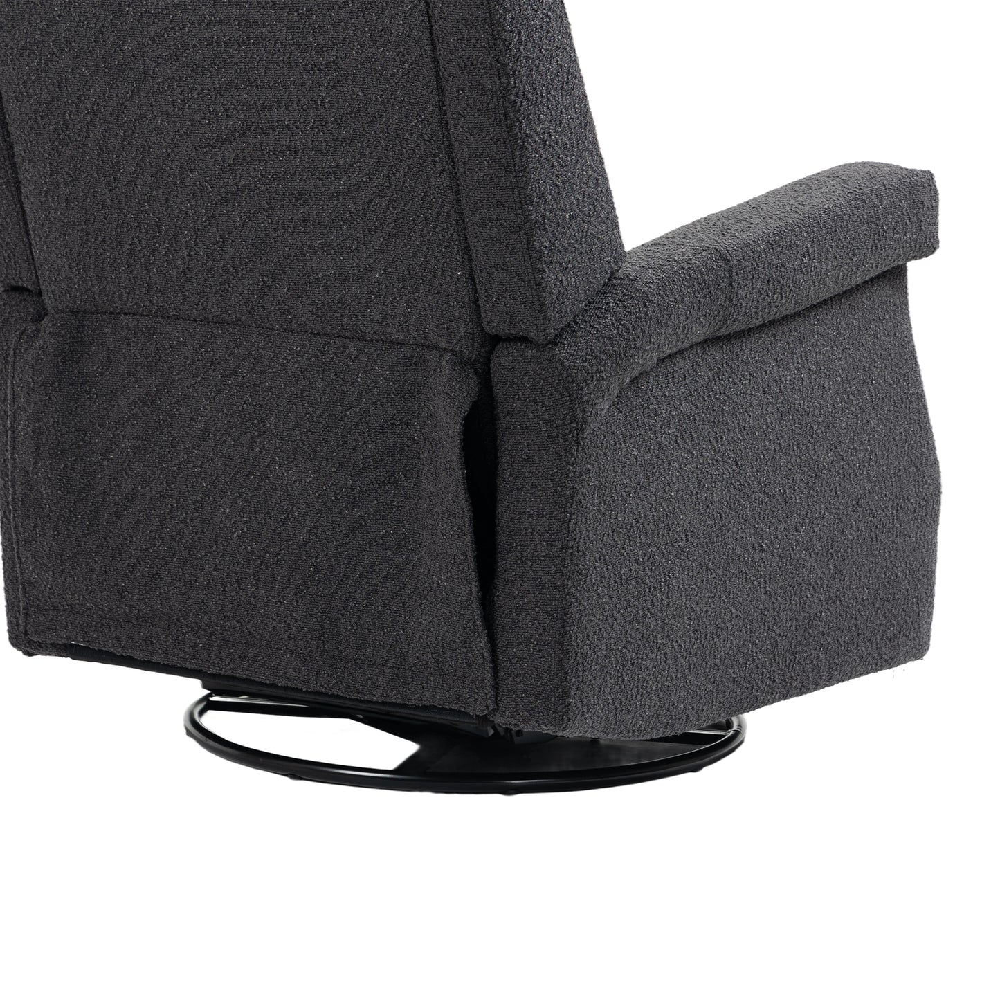 360 Degree Swivel Recliner Chair with Rocking and Reclining Functionality