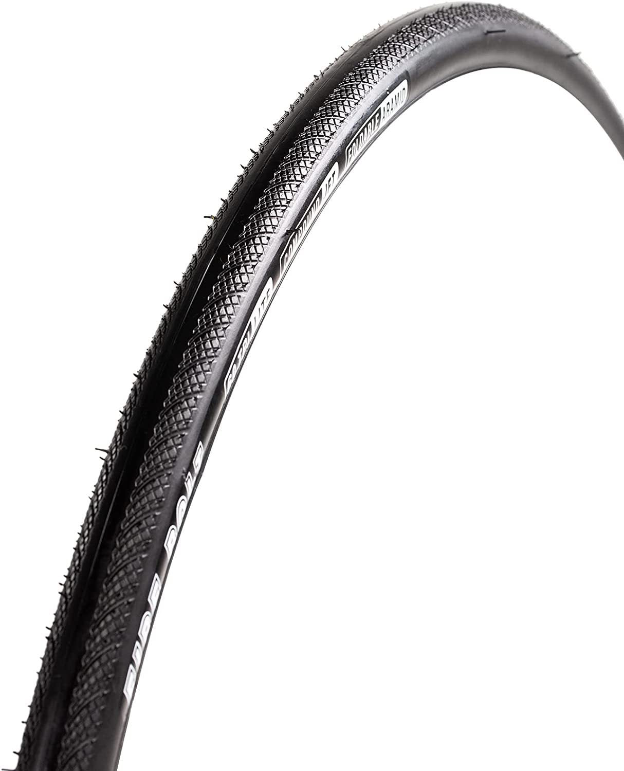 Elecony 20 PACK 700x25c Foldable 60 TPI Road Bike Tire City Commuter Tires with Nylon Protection for Cycle Road Touring Bike Bicycle Replacement Tire