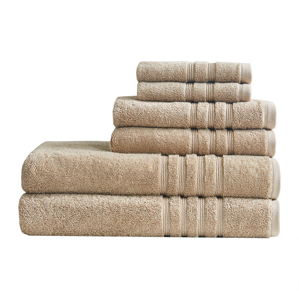 Eco-Conscious Antimicrobial Towel Bundle (6 Pieces)