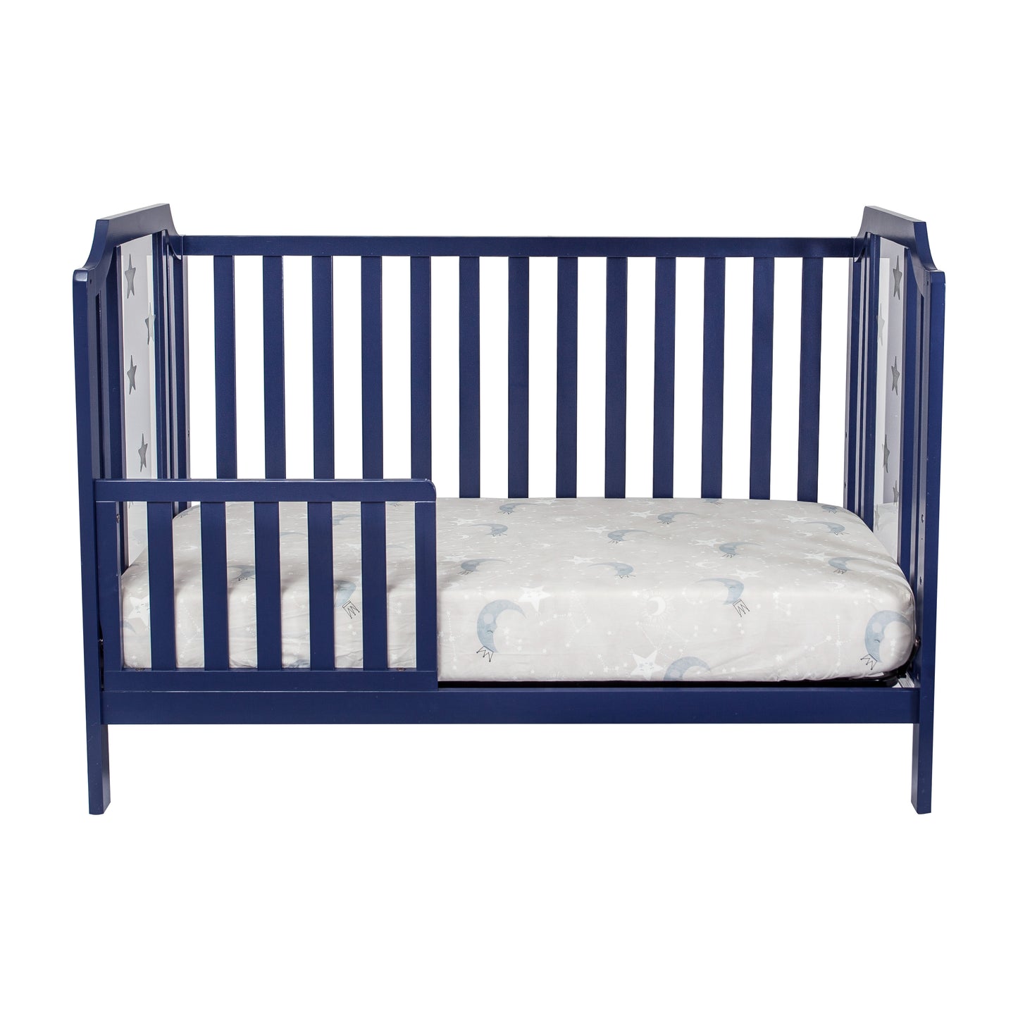 Celeste 3-in-1 Convertible Island Crib Navy Blue