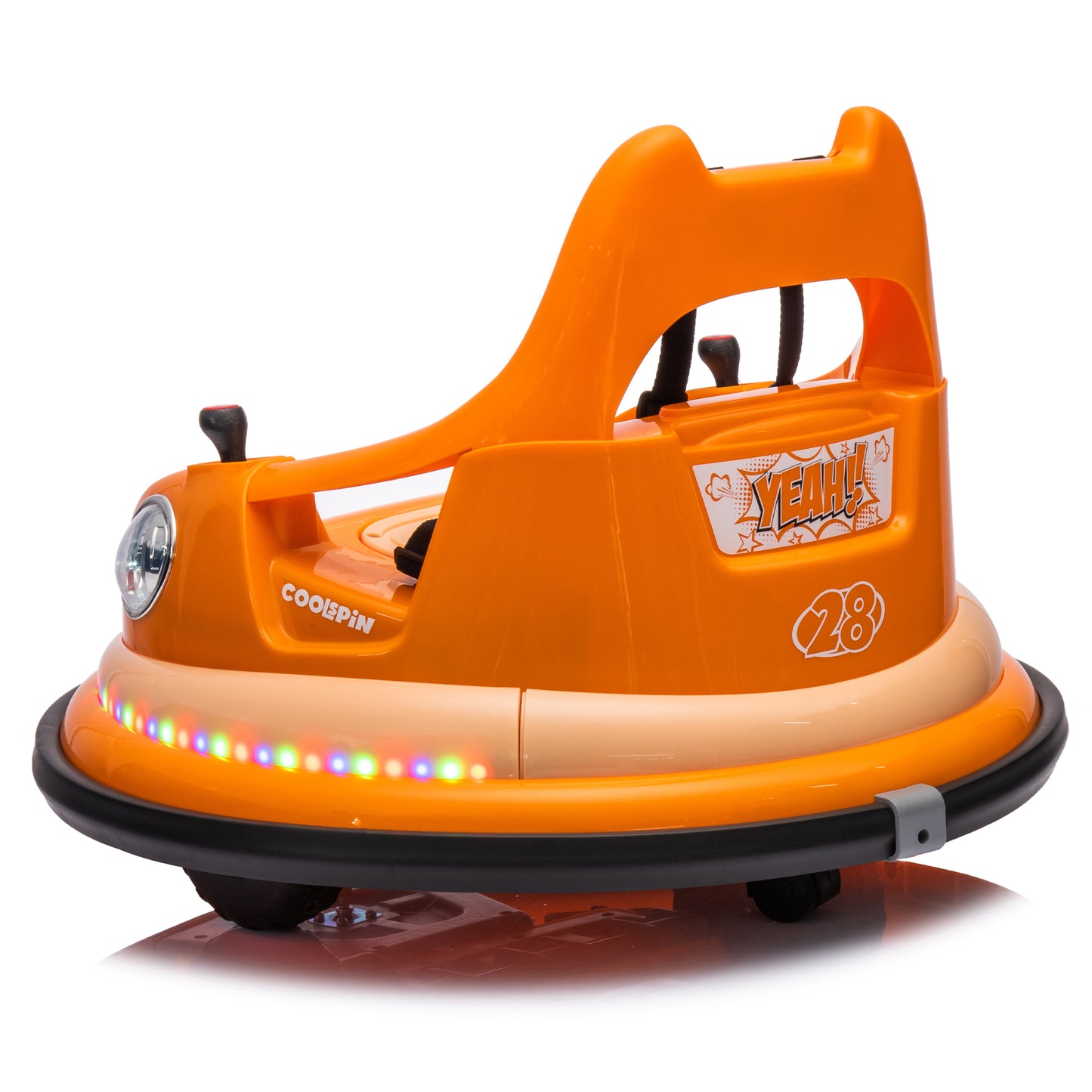 12V Ride-On Bumper Car for Kids with Remote Control and Safety Features