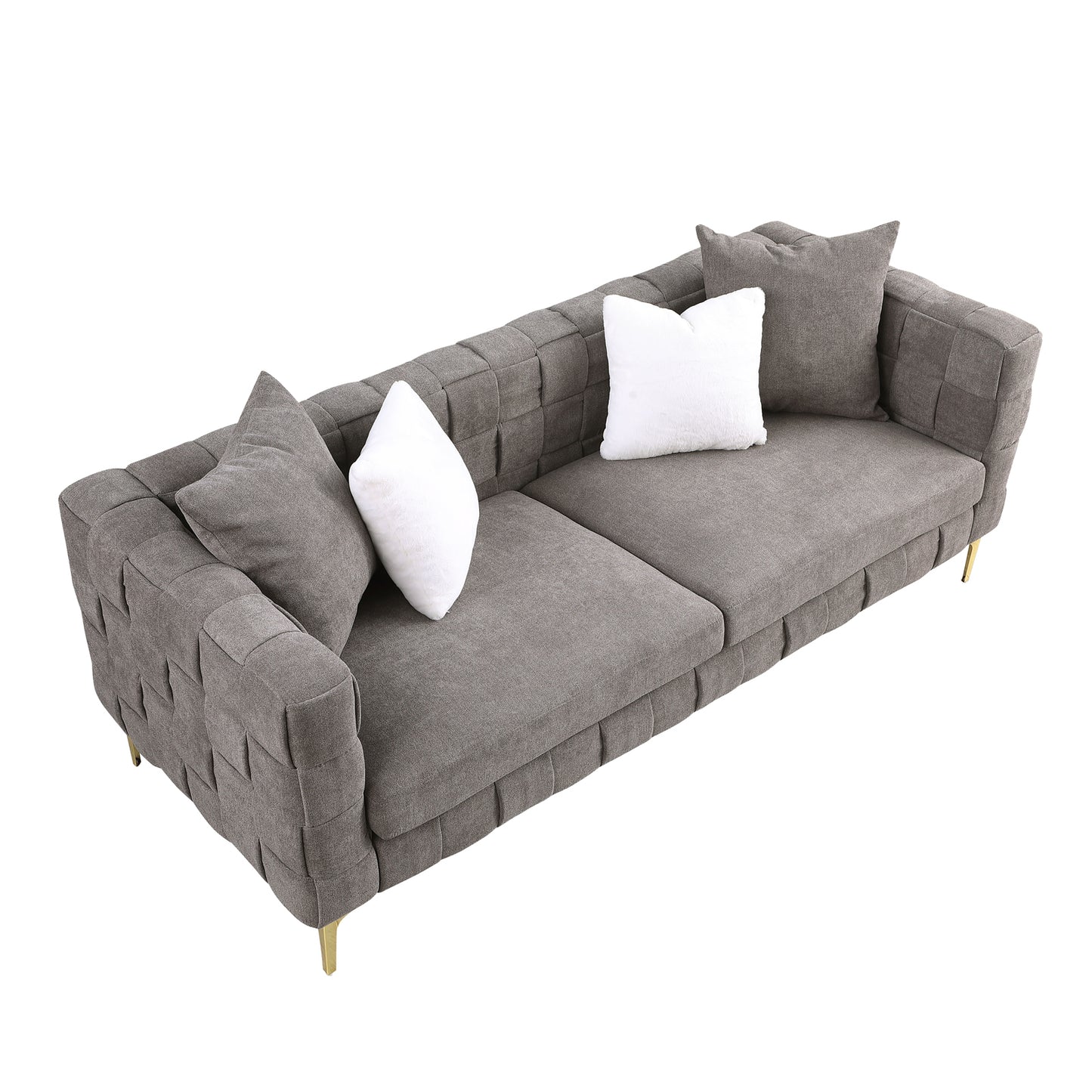 Deepth 35",  length 85"  weave sofa ,contemporary new concept sofa.handcrafted weave sofa. 3 seater