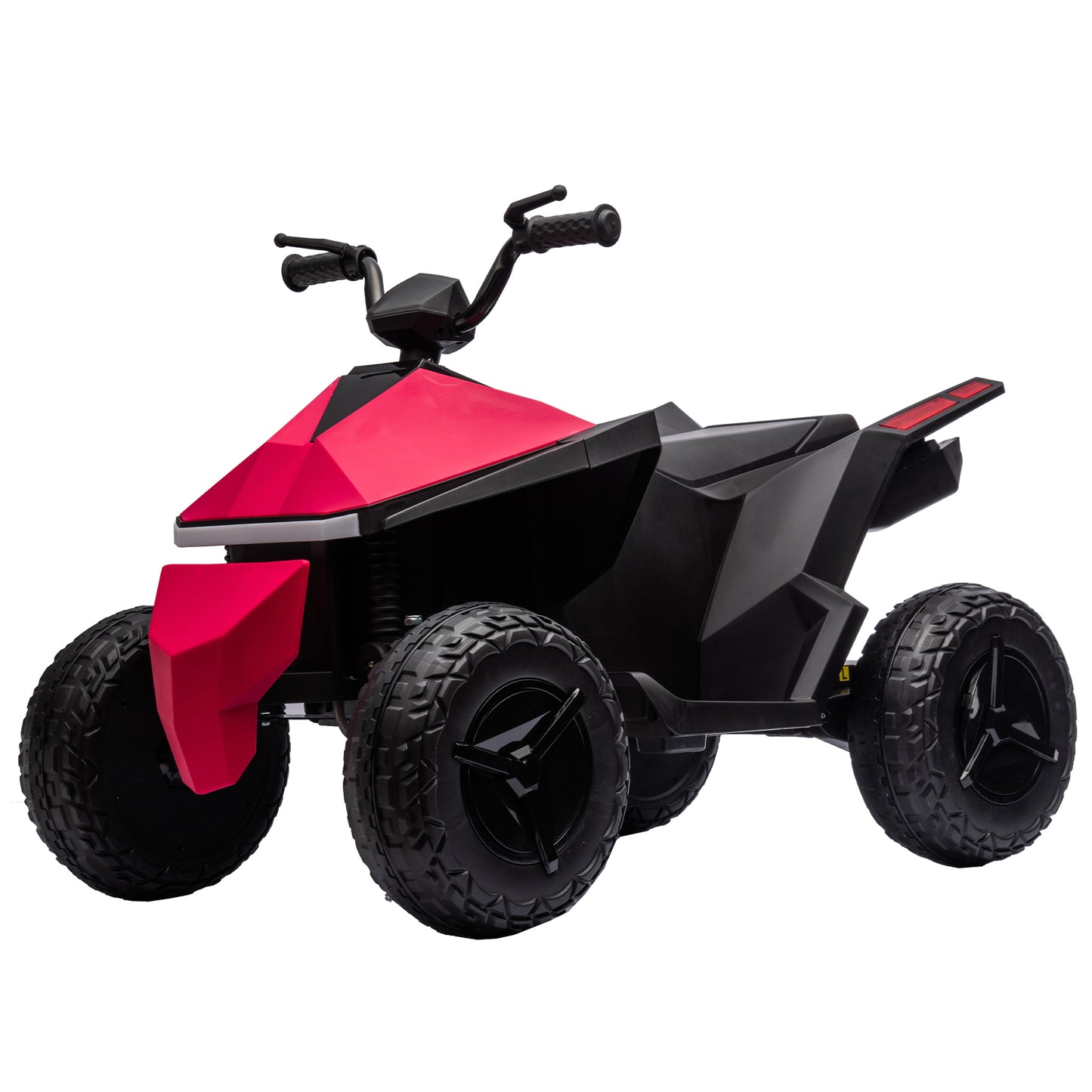 Electric ATV Style Ride-On Car for Kids 3-8 Years with Multi-Functional Touch Screen and LED Lights