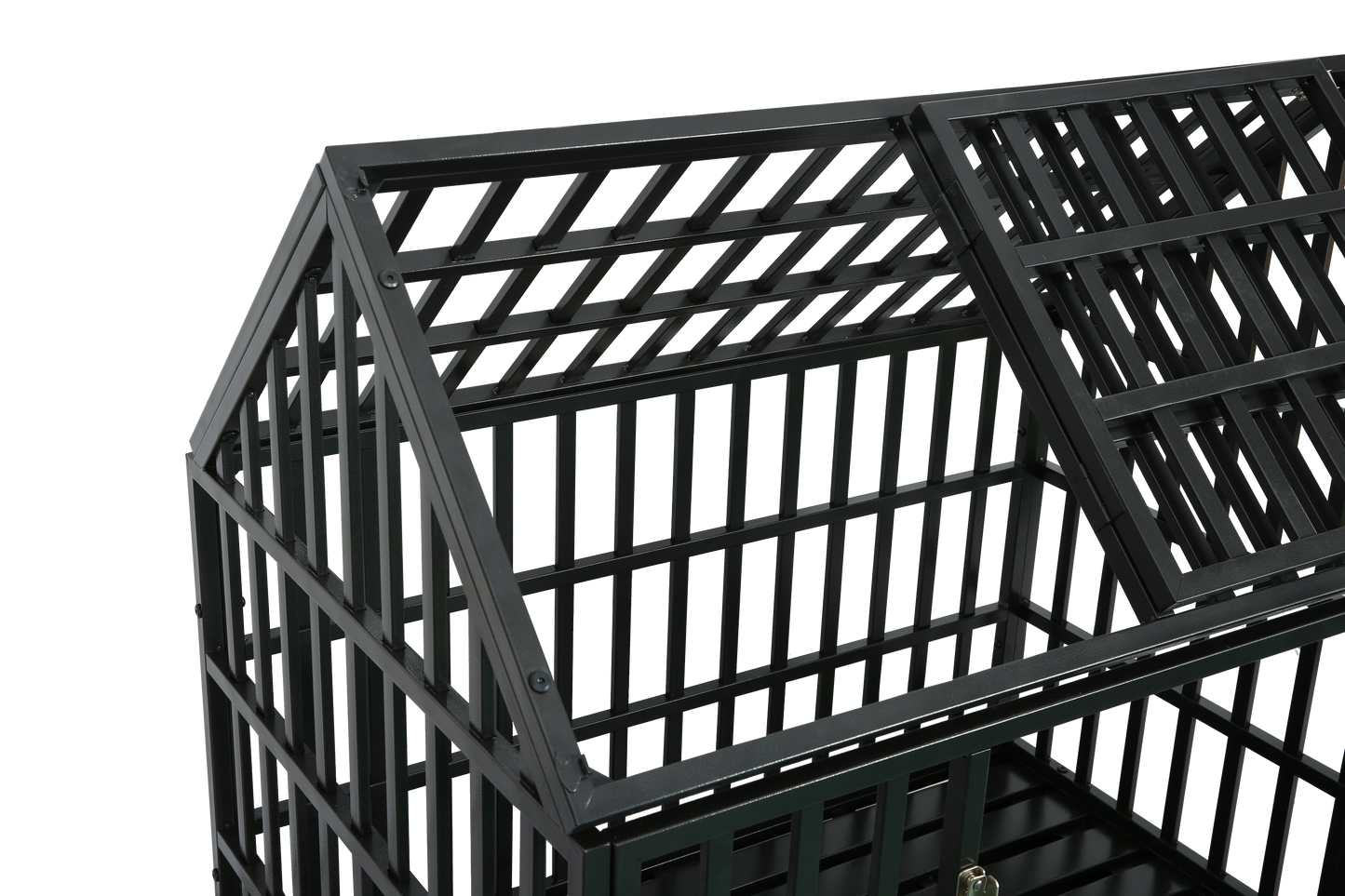 Heavy Duty Dog Cage  pet Crate with Roof