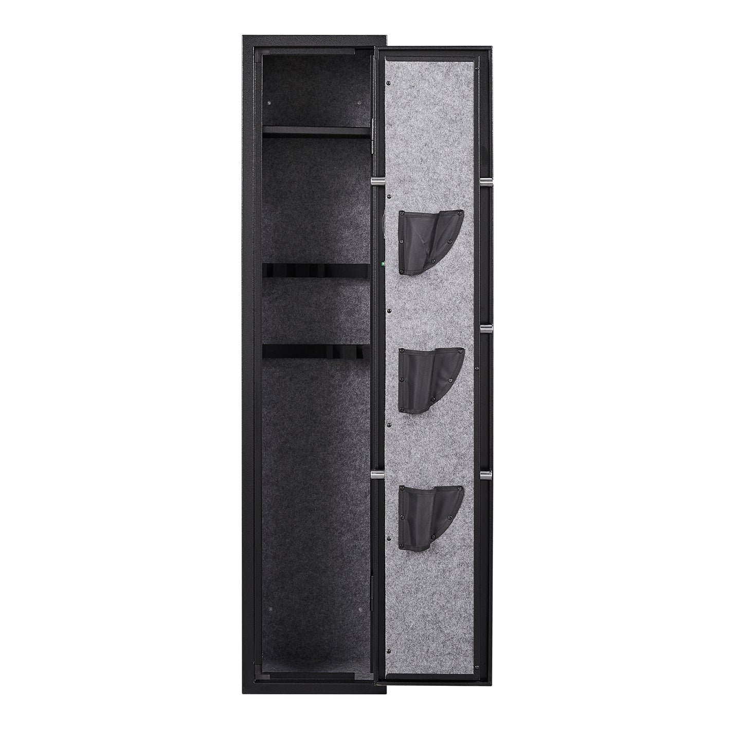 Quick Access Gun Safe with Adjustable Storage Options and Enhanced Security