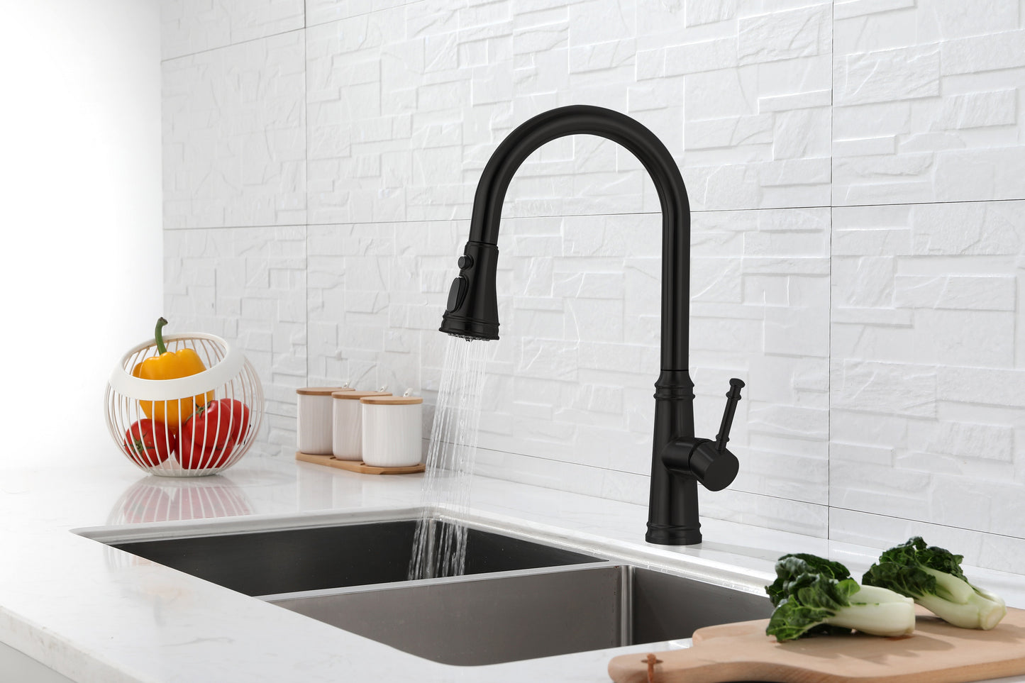 Touch Kitchen Faucet with Pull Down Sprayer