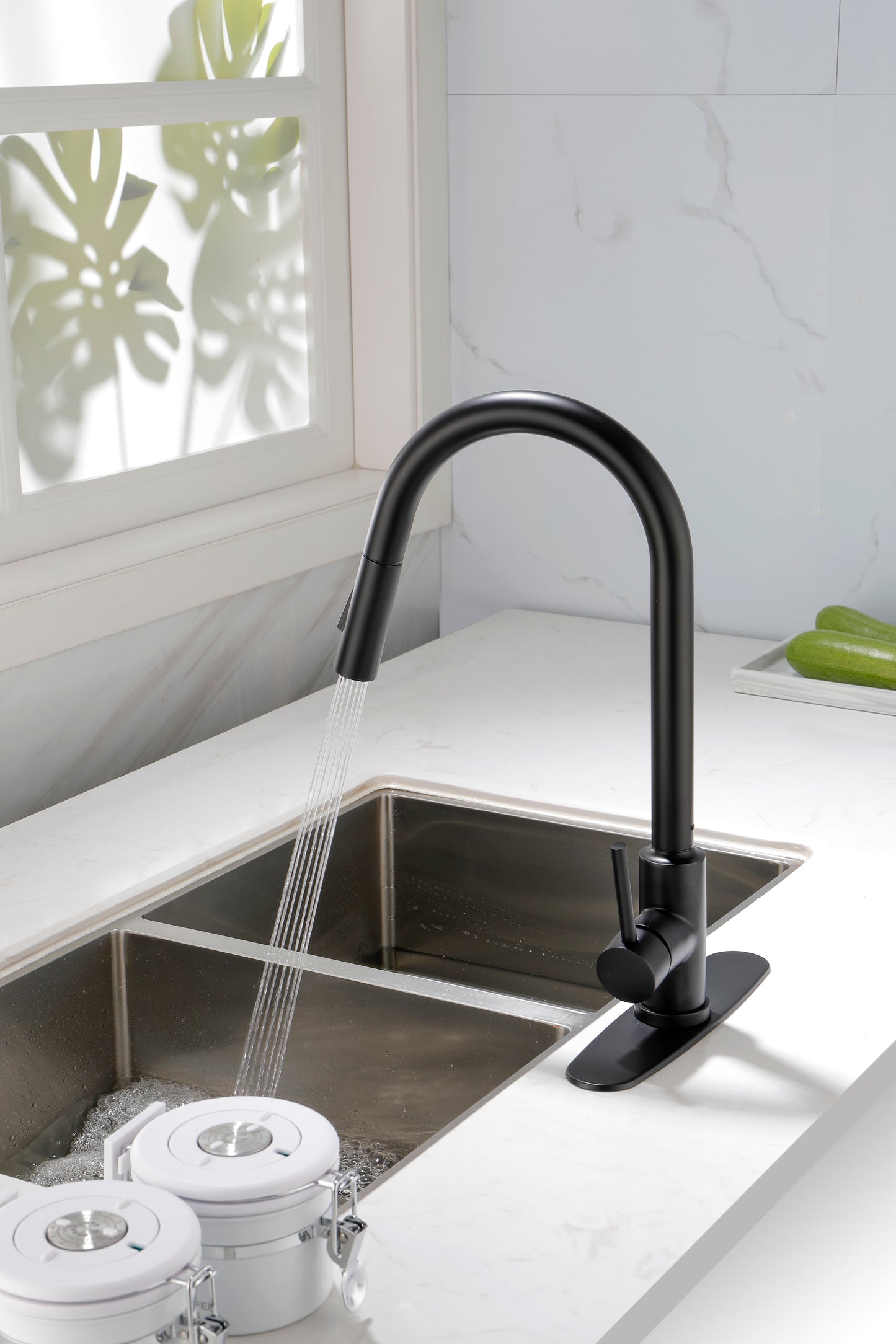 Kitchen Faucet with Pull Down Sprayer