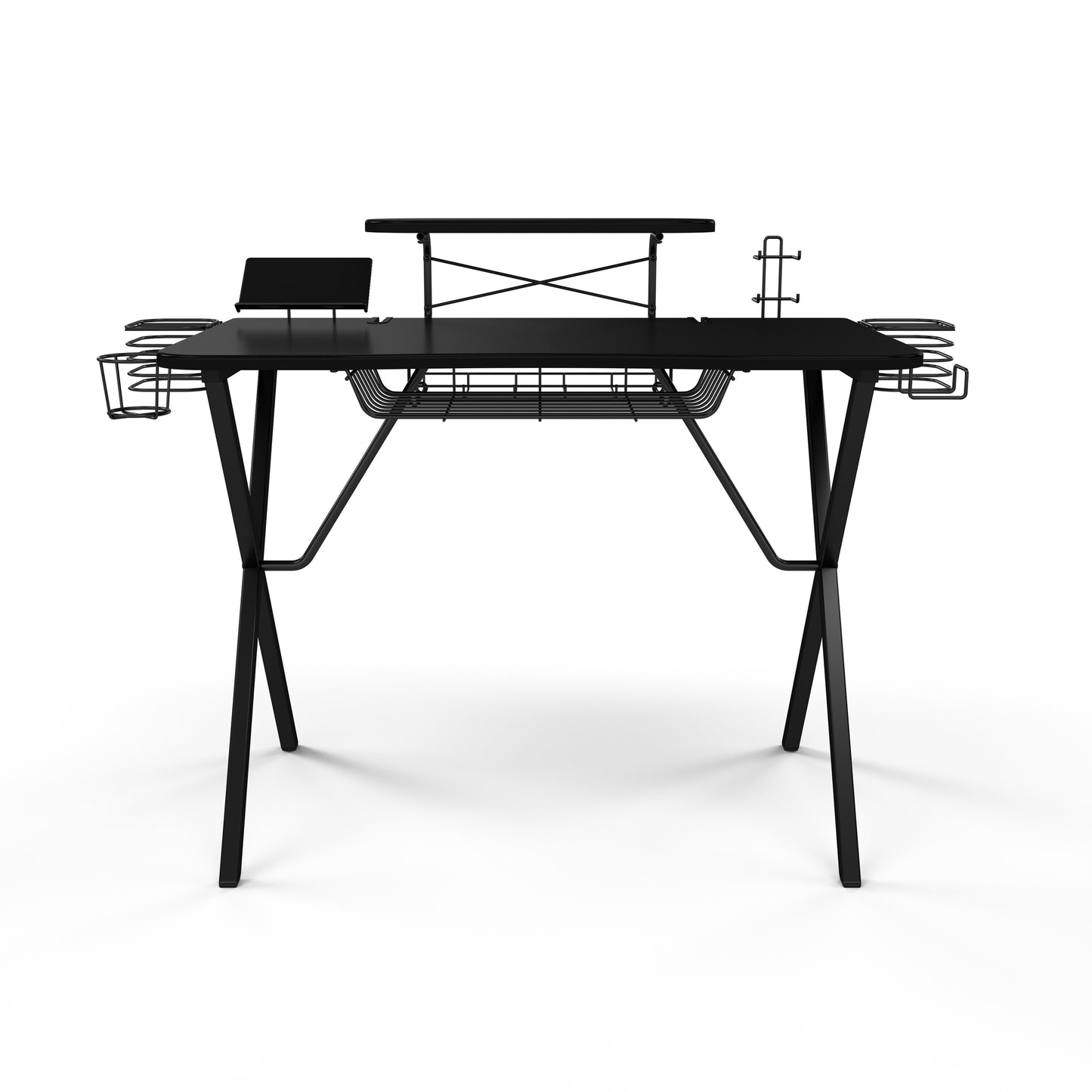 Atlantic Gaming Desk Pro - Black - Elevate Your Gaming Setup