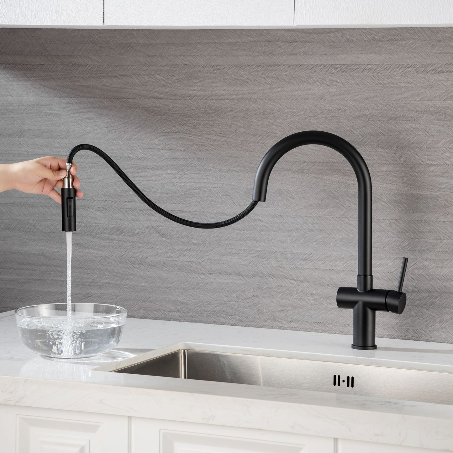 Rainlex Pull Down Kitchen Faucet