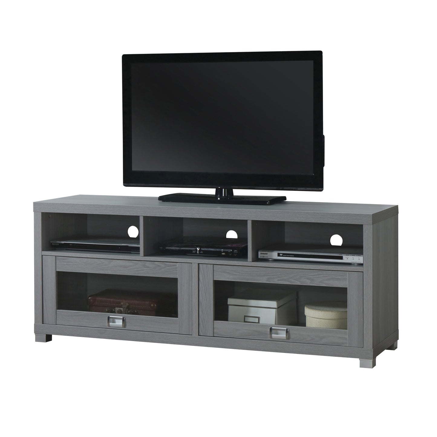 Durbin TV Cabinet for TVs up to 65in, Grey