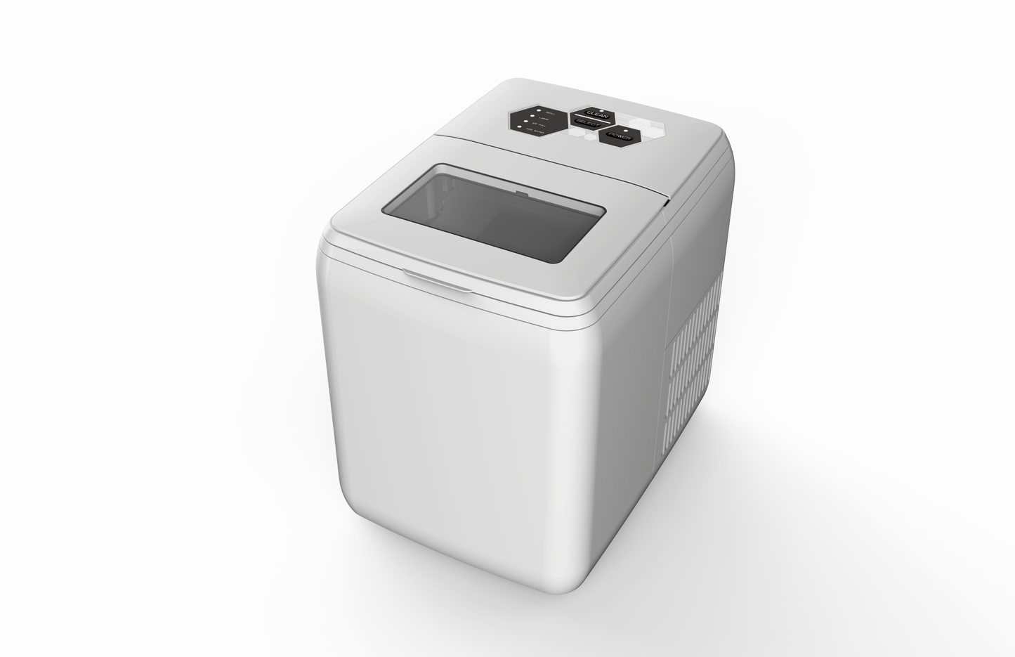 Portable 44-Pound Ice Maker for Home and Outdoor Use