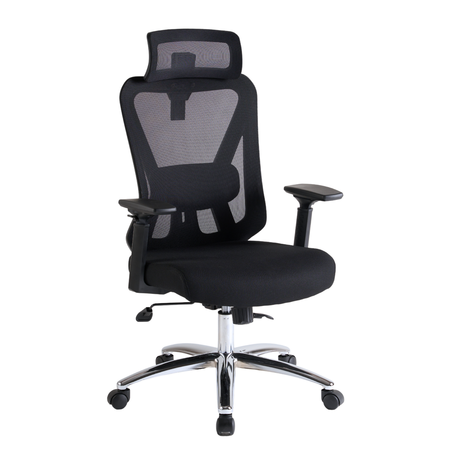 Ergonomic Office Desk Chair,Mesh High Back Computer Chair with Adjustable 3D Headrest & Lumbar Support & Flip-Up Arms Executive/Home/Study/Work Office Desk Chairs with Wheels