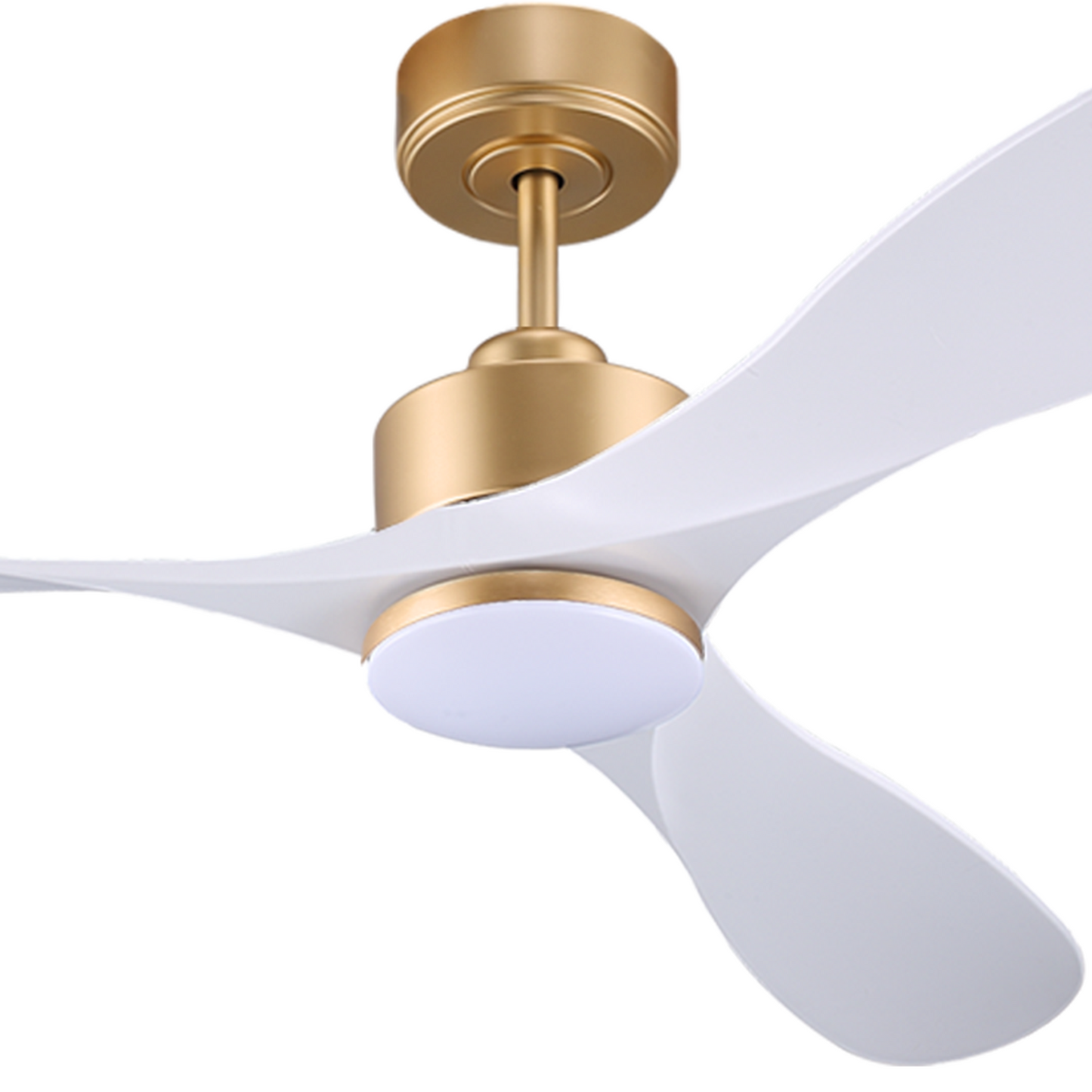 Modern Smart Ceiling Fan with Color-Changing LED Lights