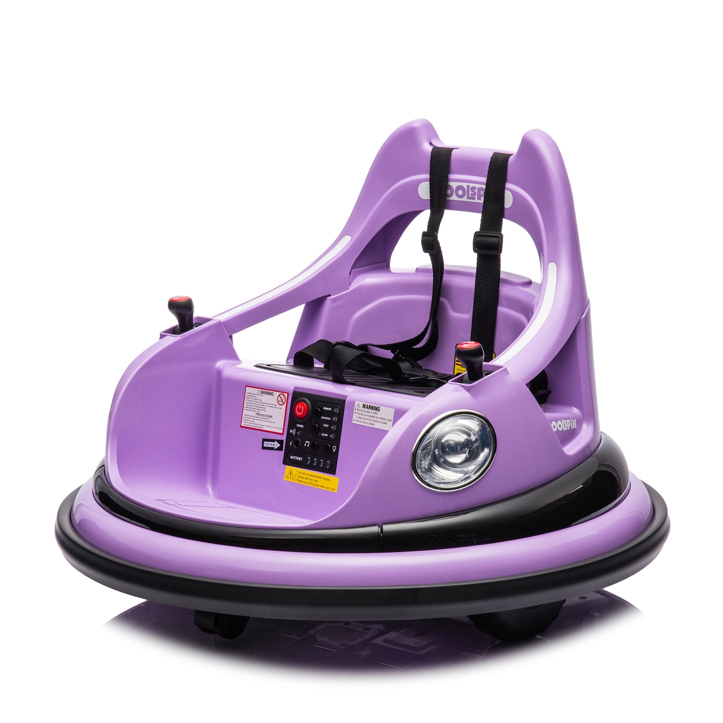 Electric Bumper Car for Kids Aged 1.5-5 Years Old with Remote Control and Safety Features