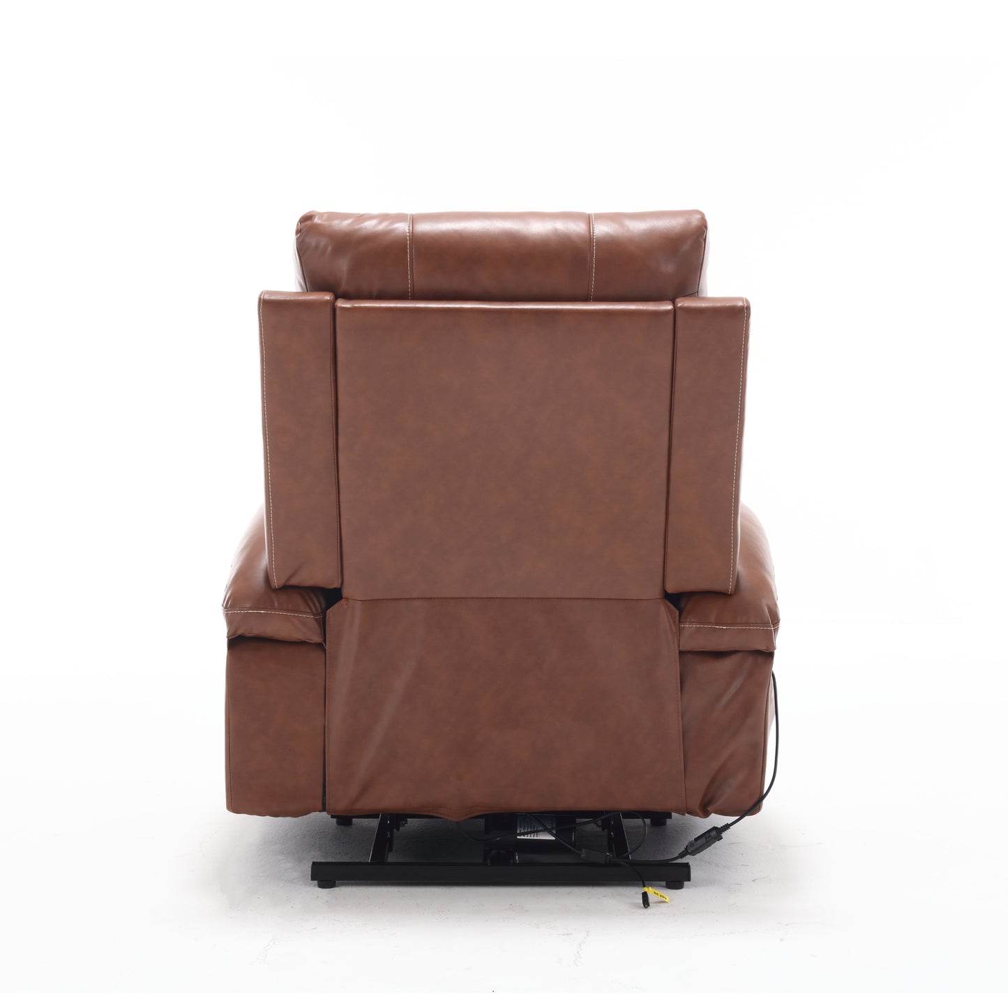 Electric Power Lift Recliner Chair with Massage, Heat, and Side Pockets for Elderly