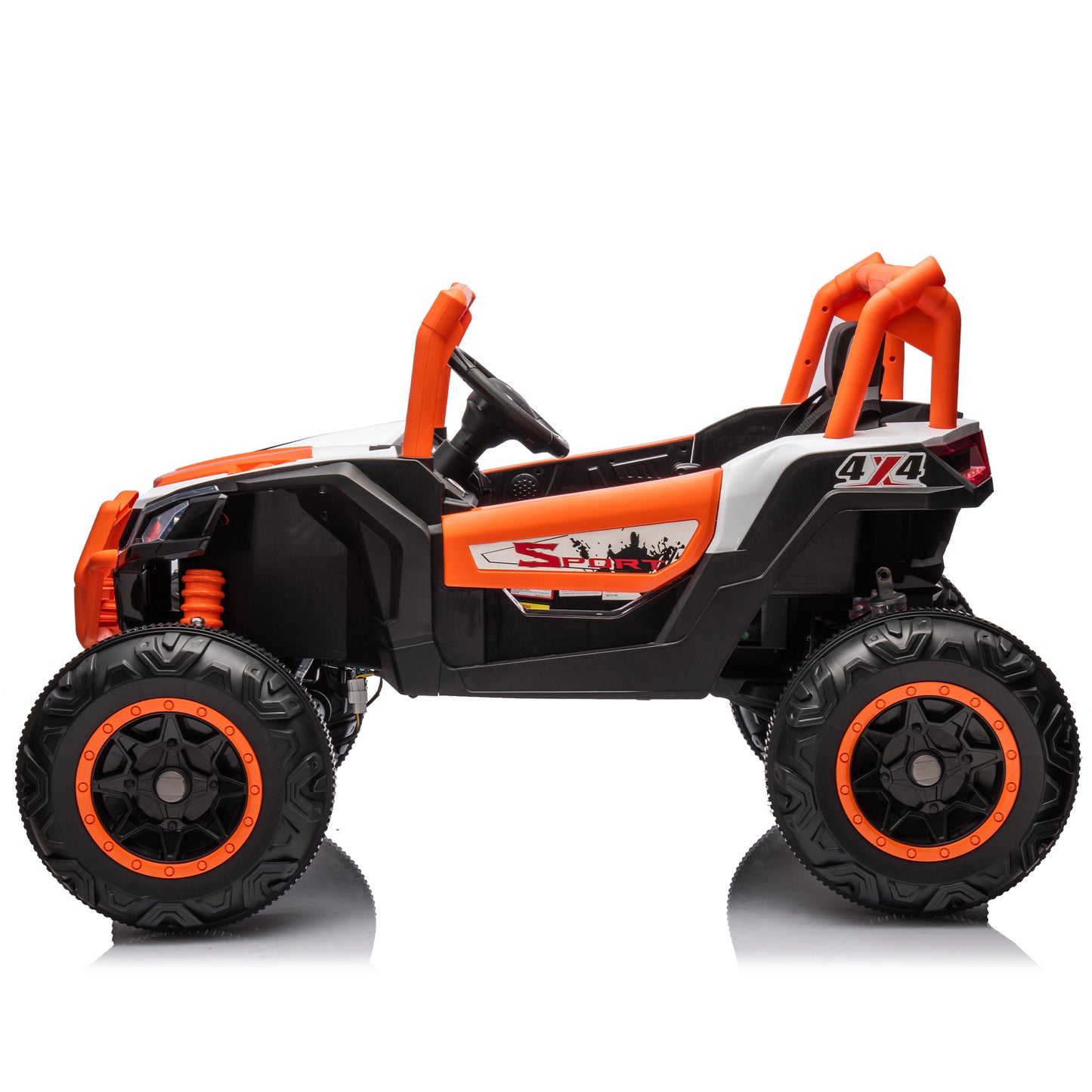 2-Seater 24V Ride-On UTV Car with Remote Control and Safety Belts