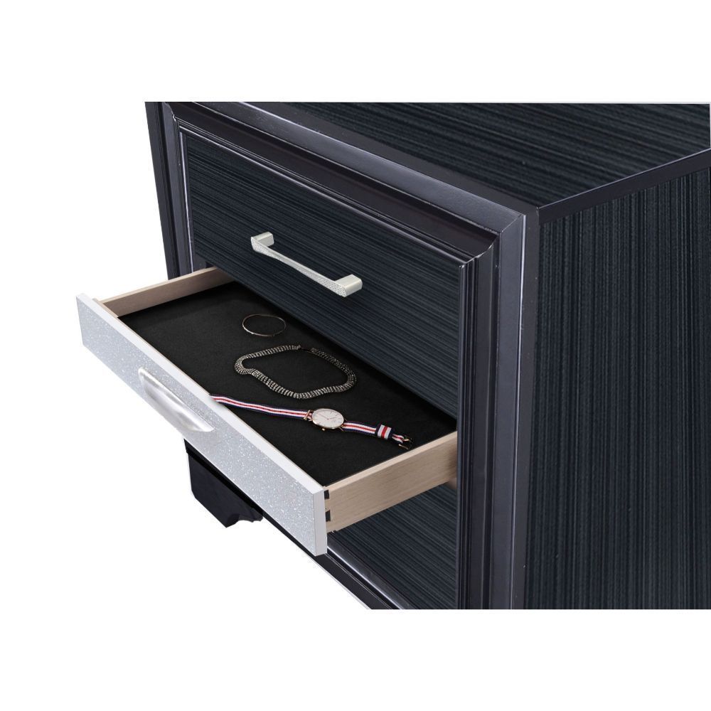 Naima Nightstand in Black 25903