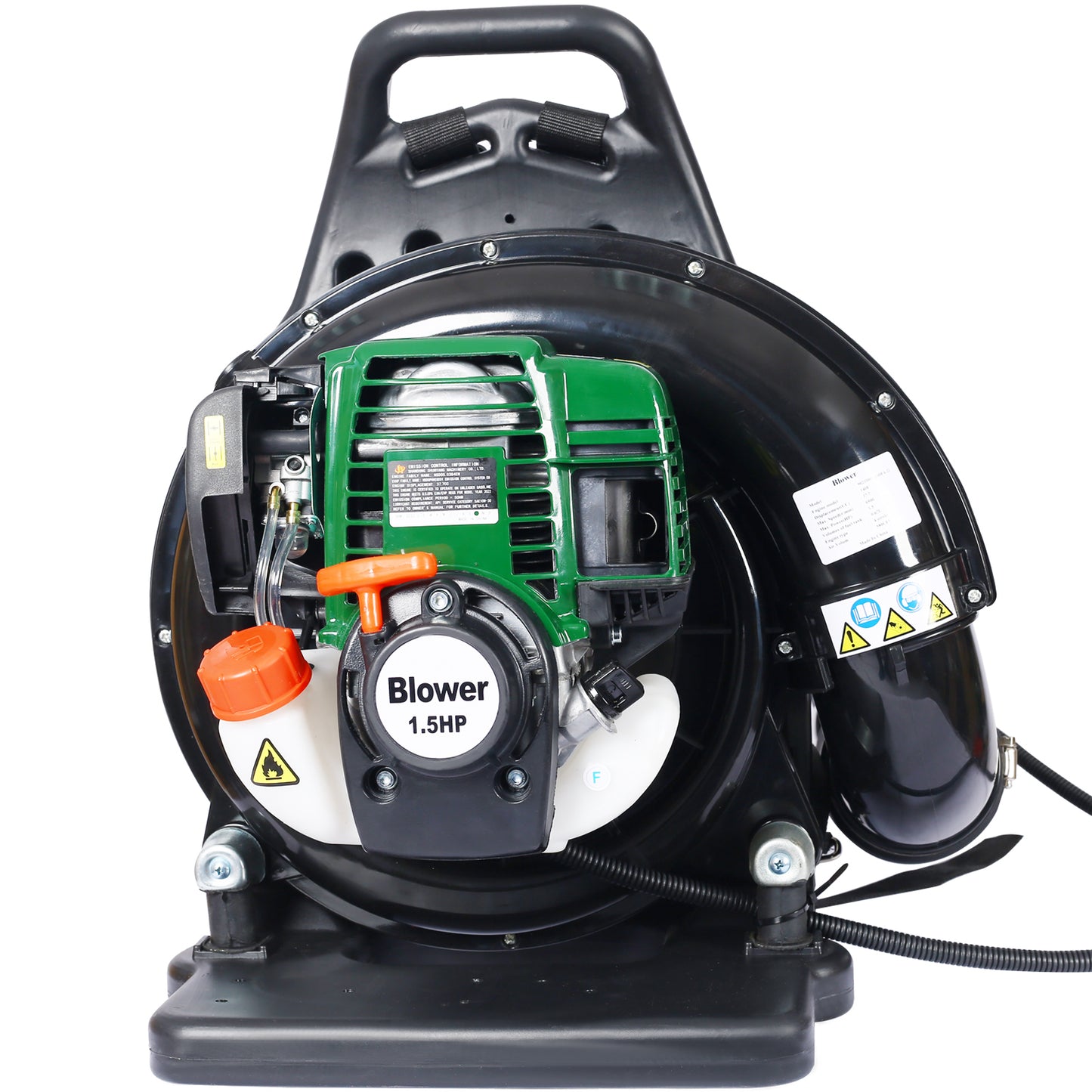 4-STROKE BACKPACK LEAF BLOWER,GAS 37.7cc,1.5HP 580CFM ,super light weight 16.5lbs