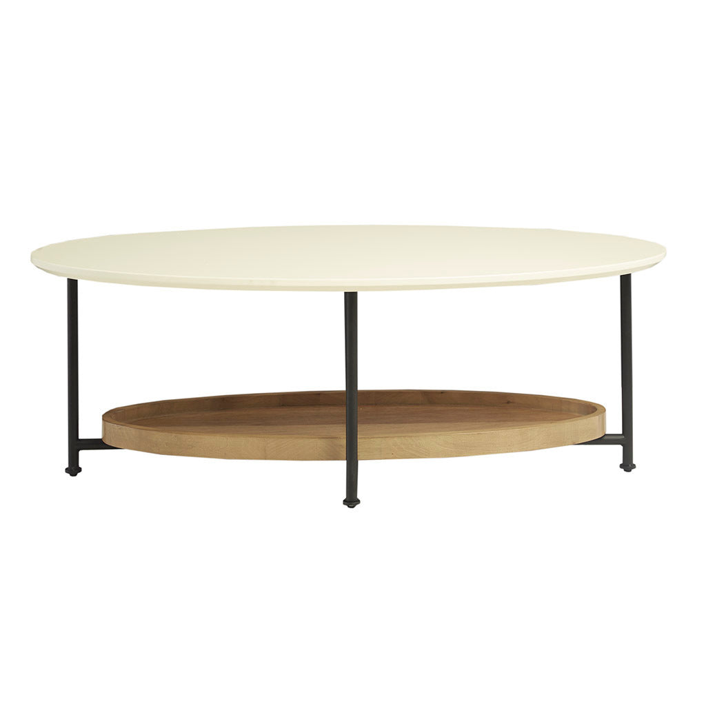 Madison Park Beaumont Oval Coffee Table