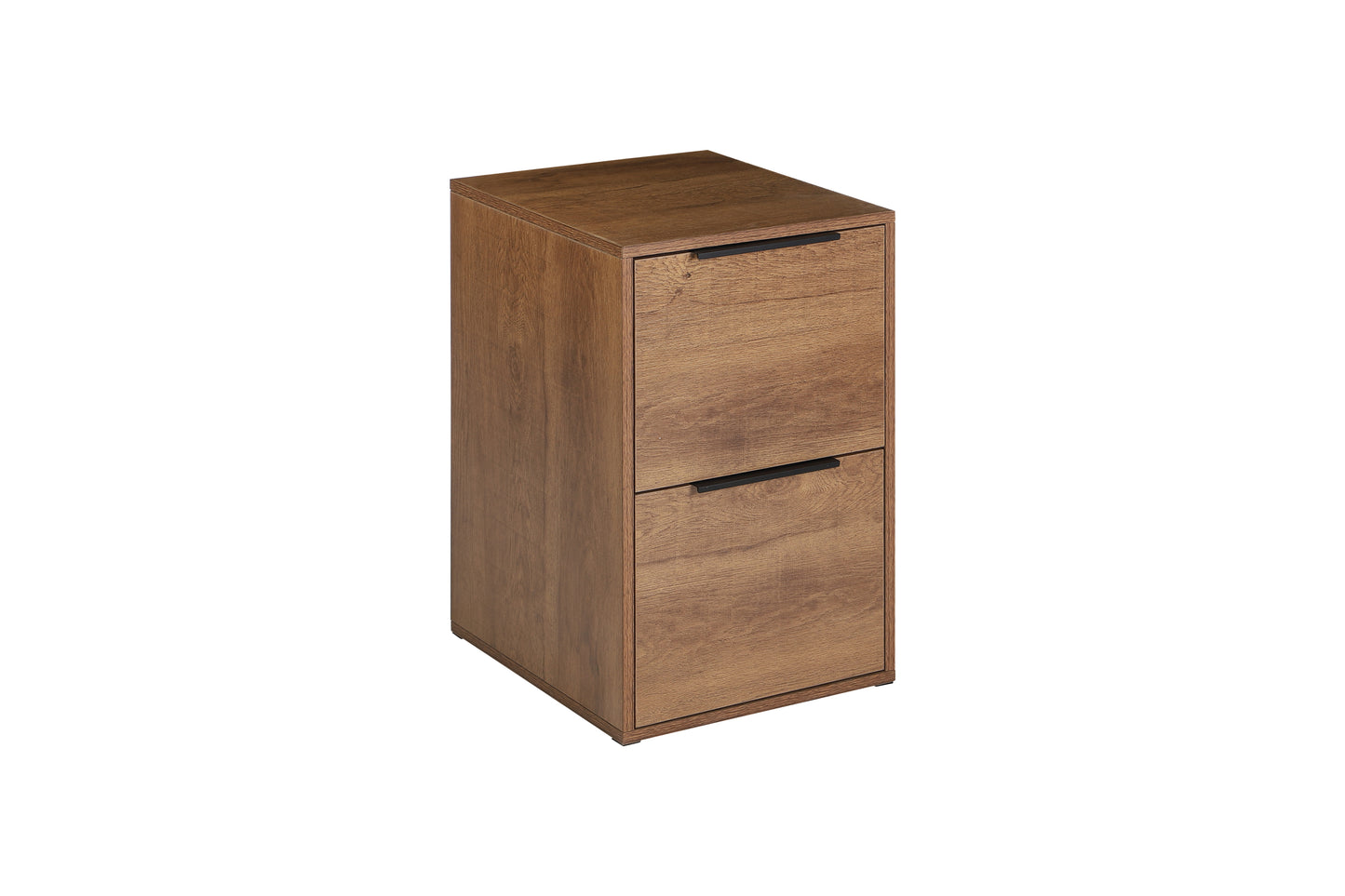 2 Drawer Wood Filing Cabinet