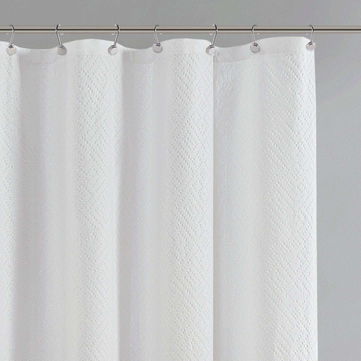 Luxurious Quilted Cotton Bath Curtain