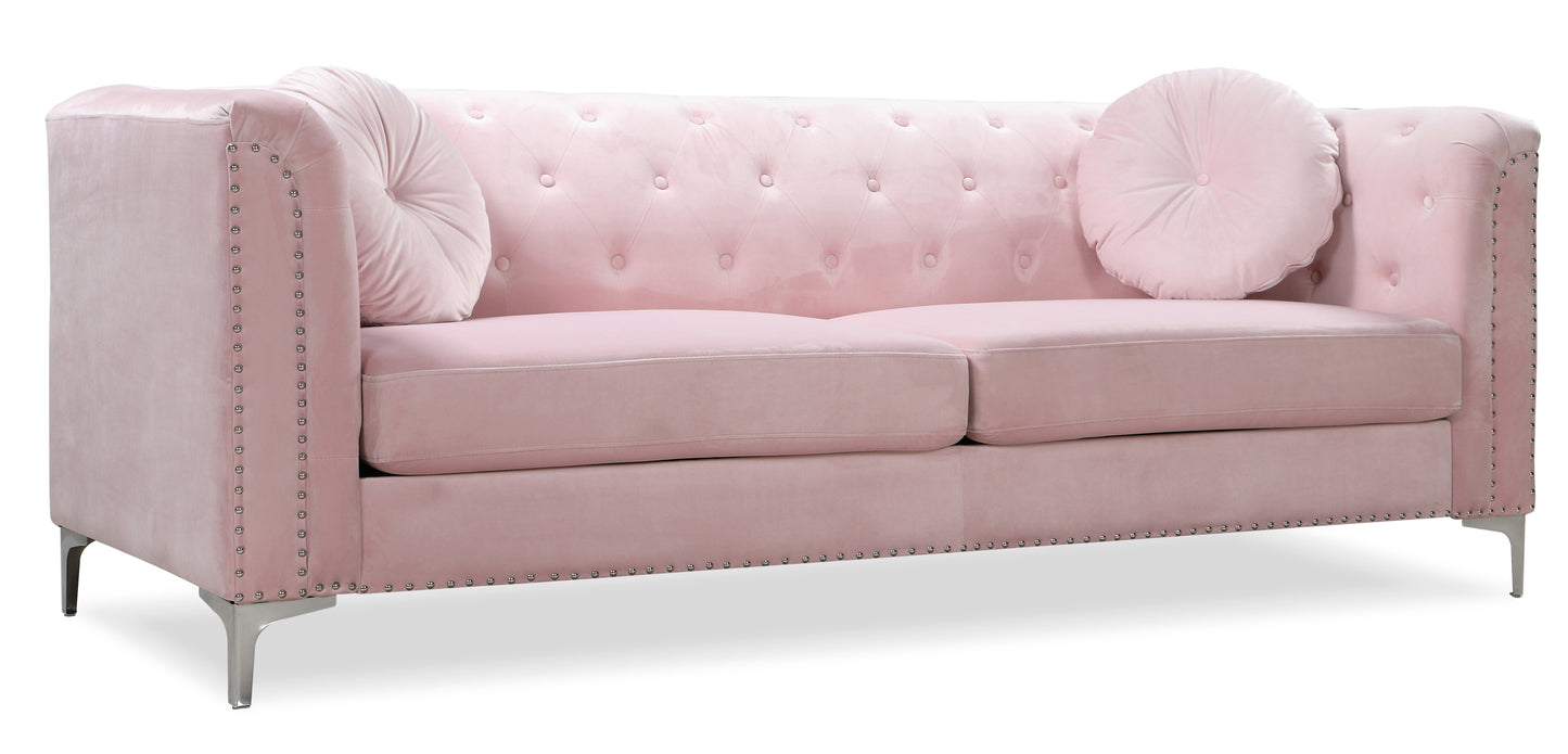 Pompano G894A-S Sofa ( 2 Boxes ) , PINK