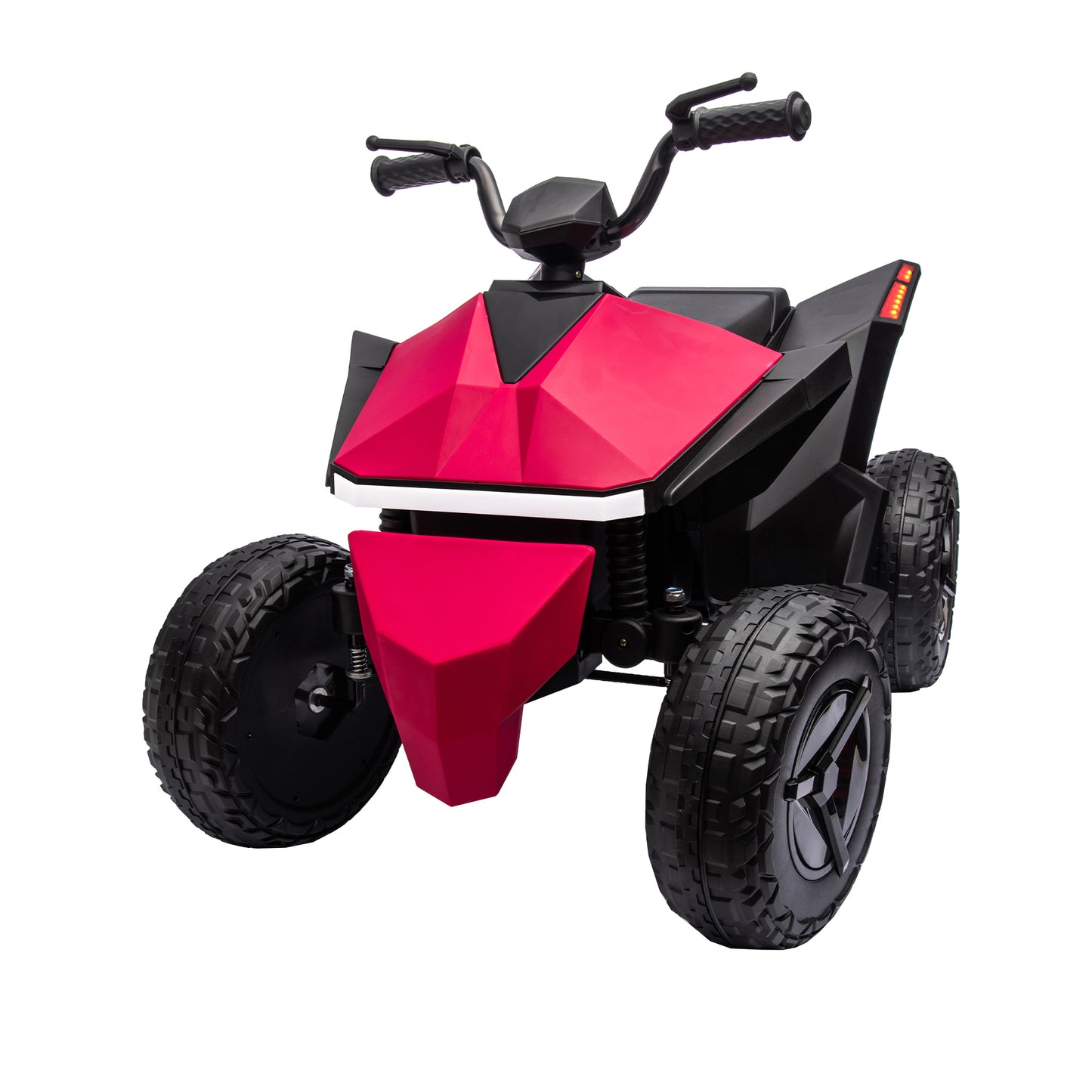 Electric ATV Style Ride-On Car for Kids 3-8 Years with Multi-Functional Touch Screen and LED Lights