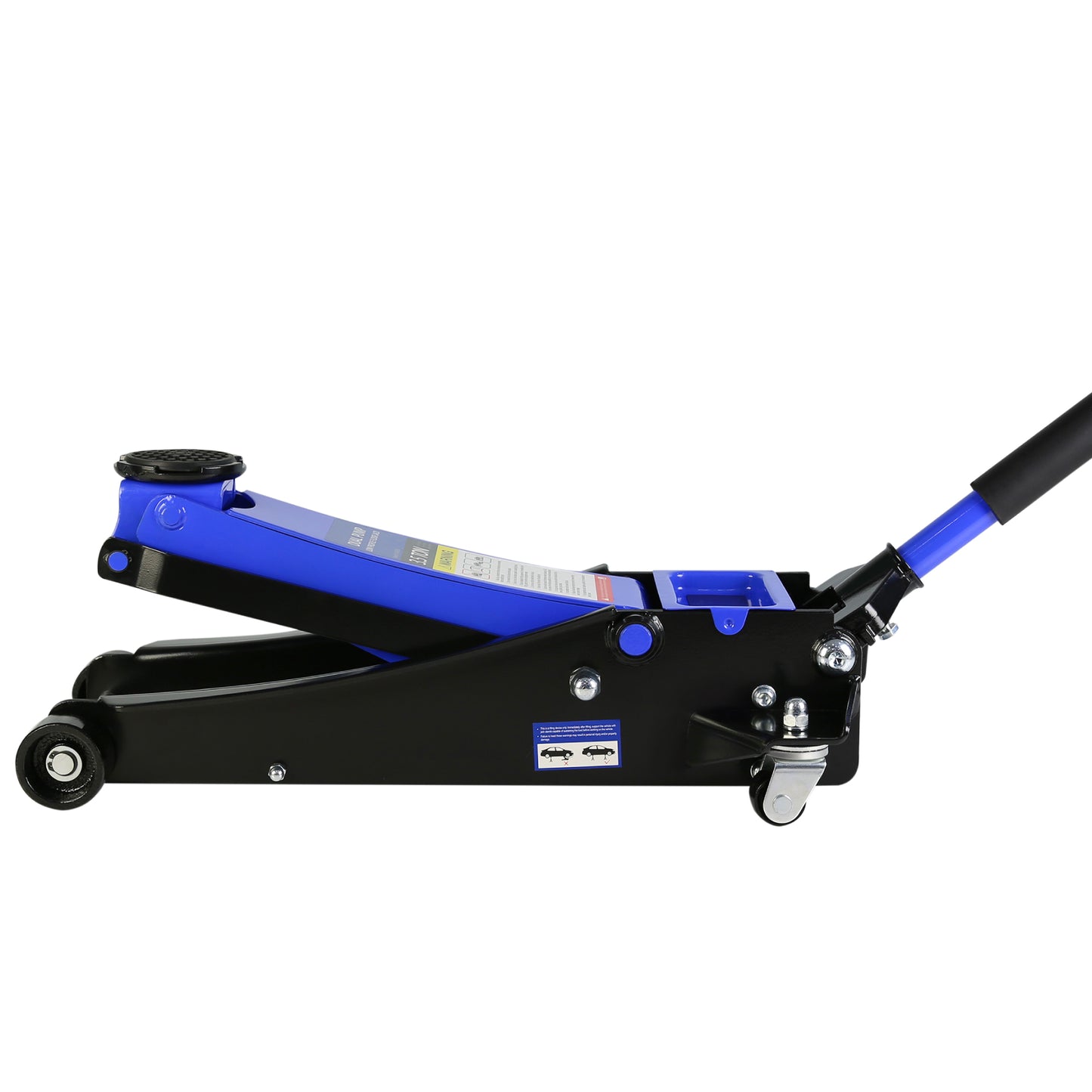 3.5 Ton Low Profile Floor Jack with Dual Piston Quick Lift Pump