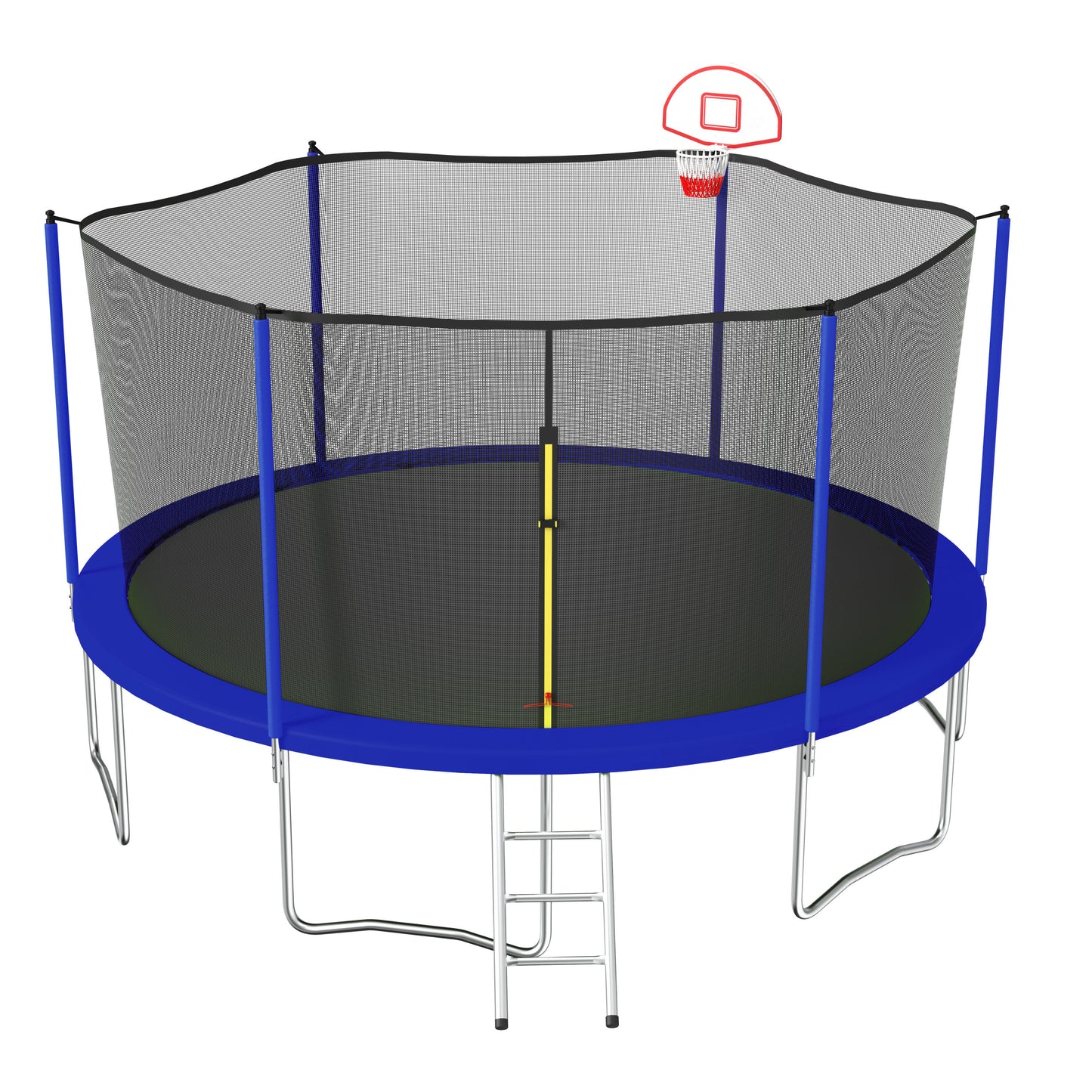 15FT trampoline blue